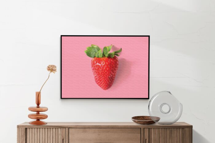 Akoestisch Schilderij Strawberry Rechthoek Horizontaal Template 50 70 horizontaal eten en drinken 4 2 scaled 1