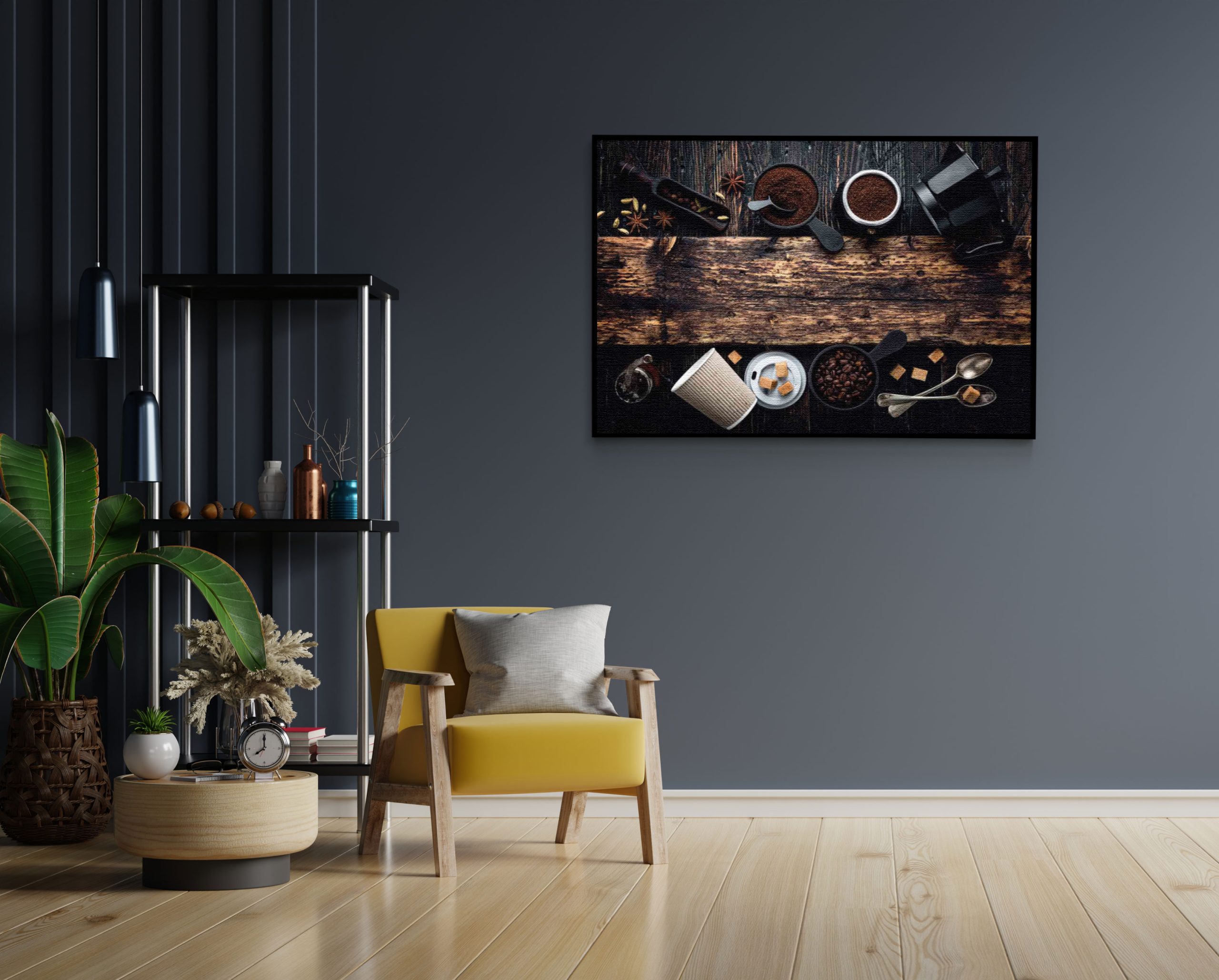 Akoestisch Schilderij Home Made Coffees Set Rechthoek Horizontaal Template 50 70 horizontaal eten en drinken 43 1 scaled 1