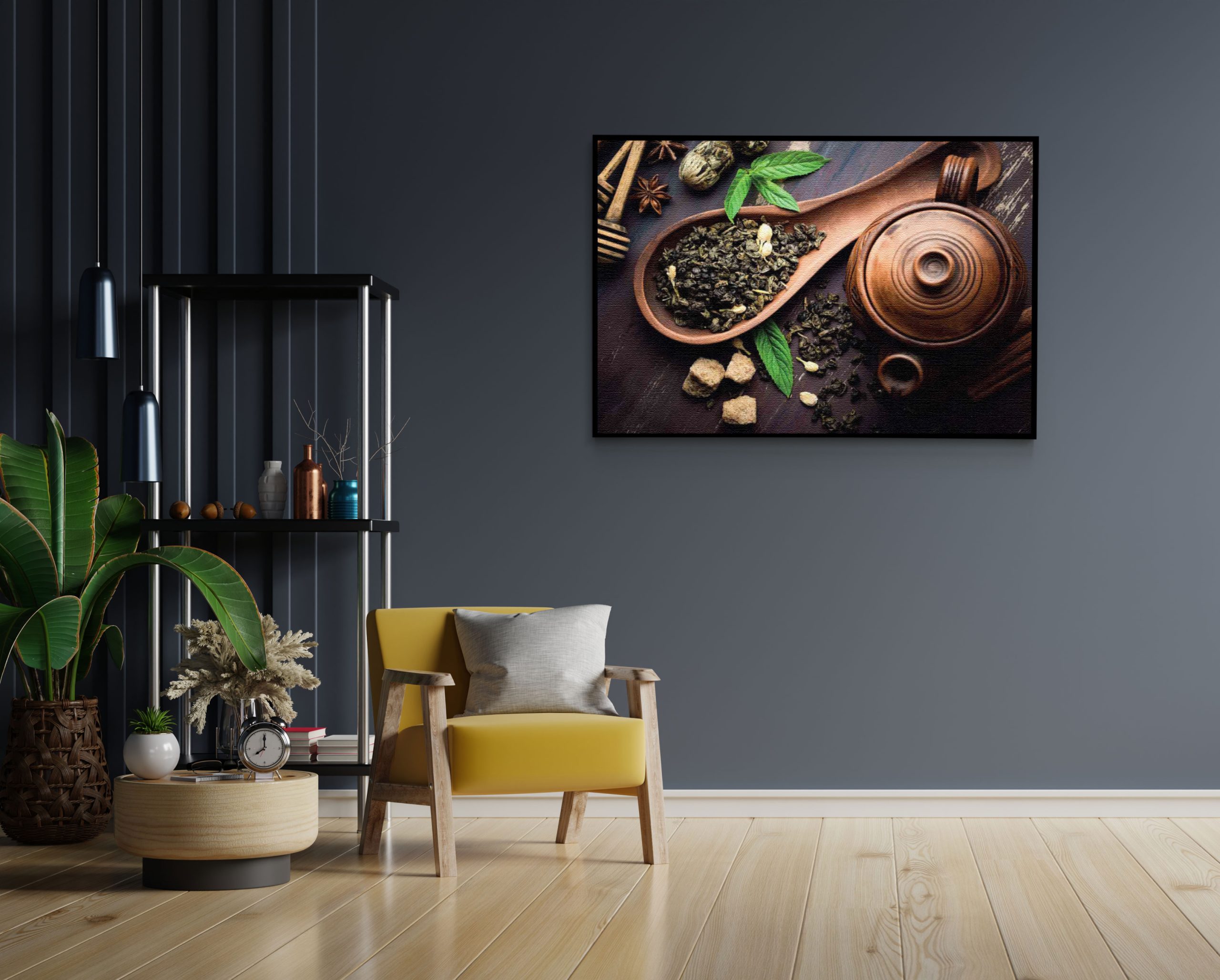 Akoestisch Schilderij Specerijen Met Set Rechthoek Horizontaal Template 50 70 horizontaal eten en drinken 54 1 scaled 1