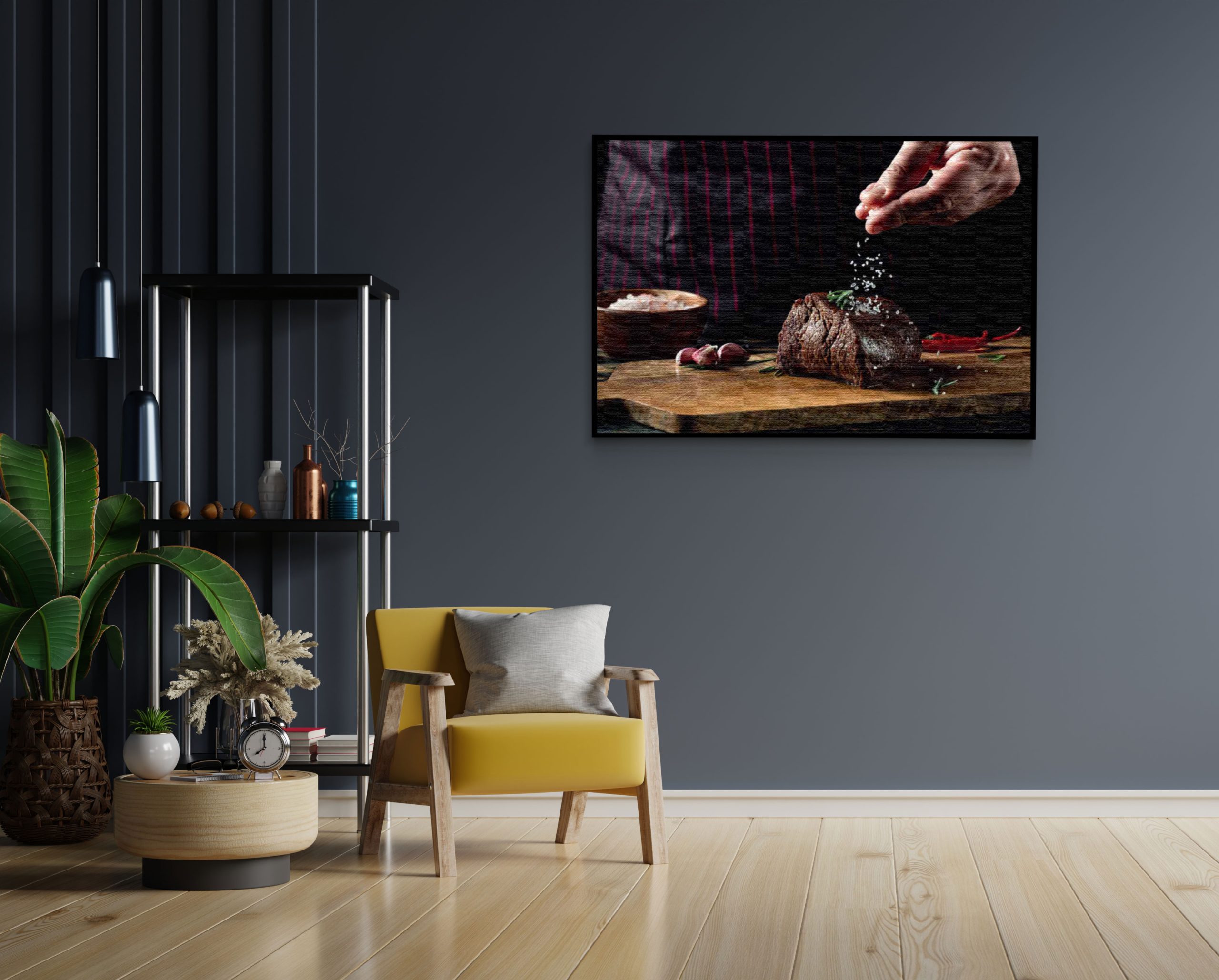 Akoestisch Schilderij Zalm Wokken Rechthoek Horizontaal Template 50 70 horizontaal eten en drinken 66 1 scaled 1