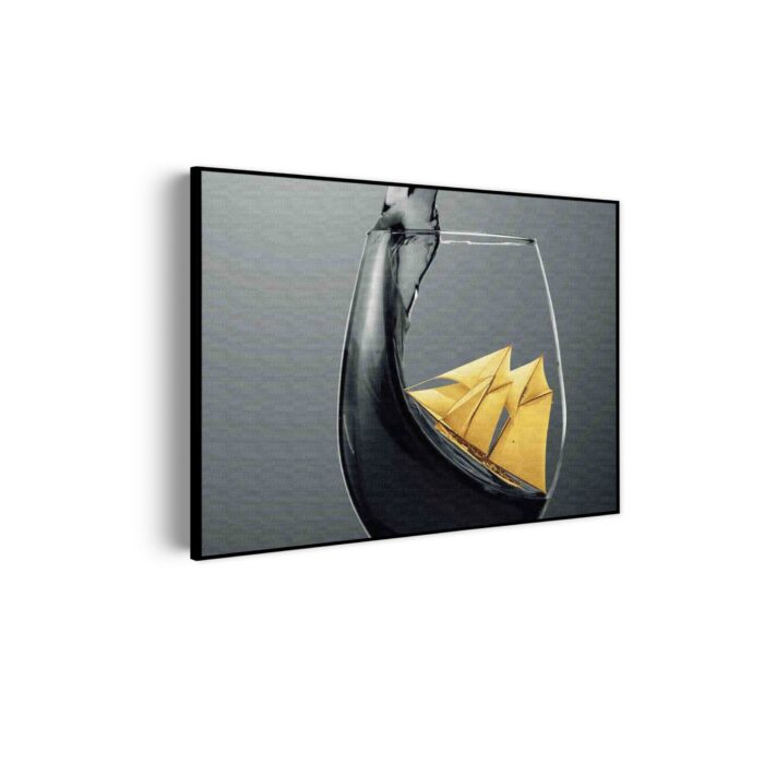 Akoestisch Schilderij Sailing Wine 01 Rechthoek Horizontaal Template 50 70 horizontaal eten en drinken 80 scaled 1