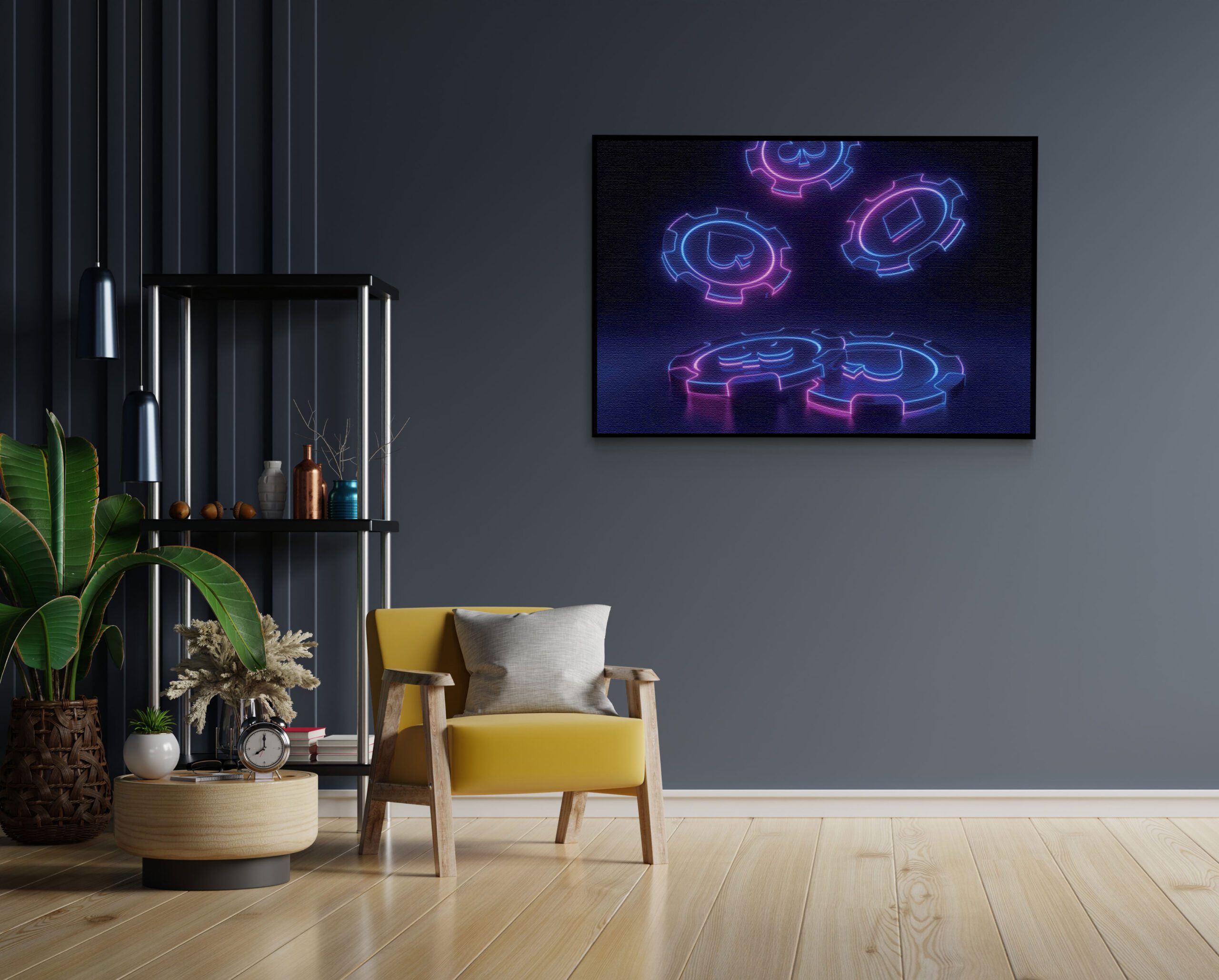 Akoestisch Schilderij Pokerfiches Rechthoek Horizontaal Template 50 70 horizontaal gaming en spel 19 1 scaled 1