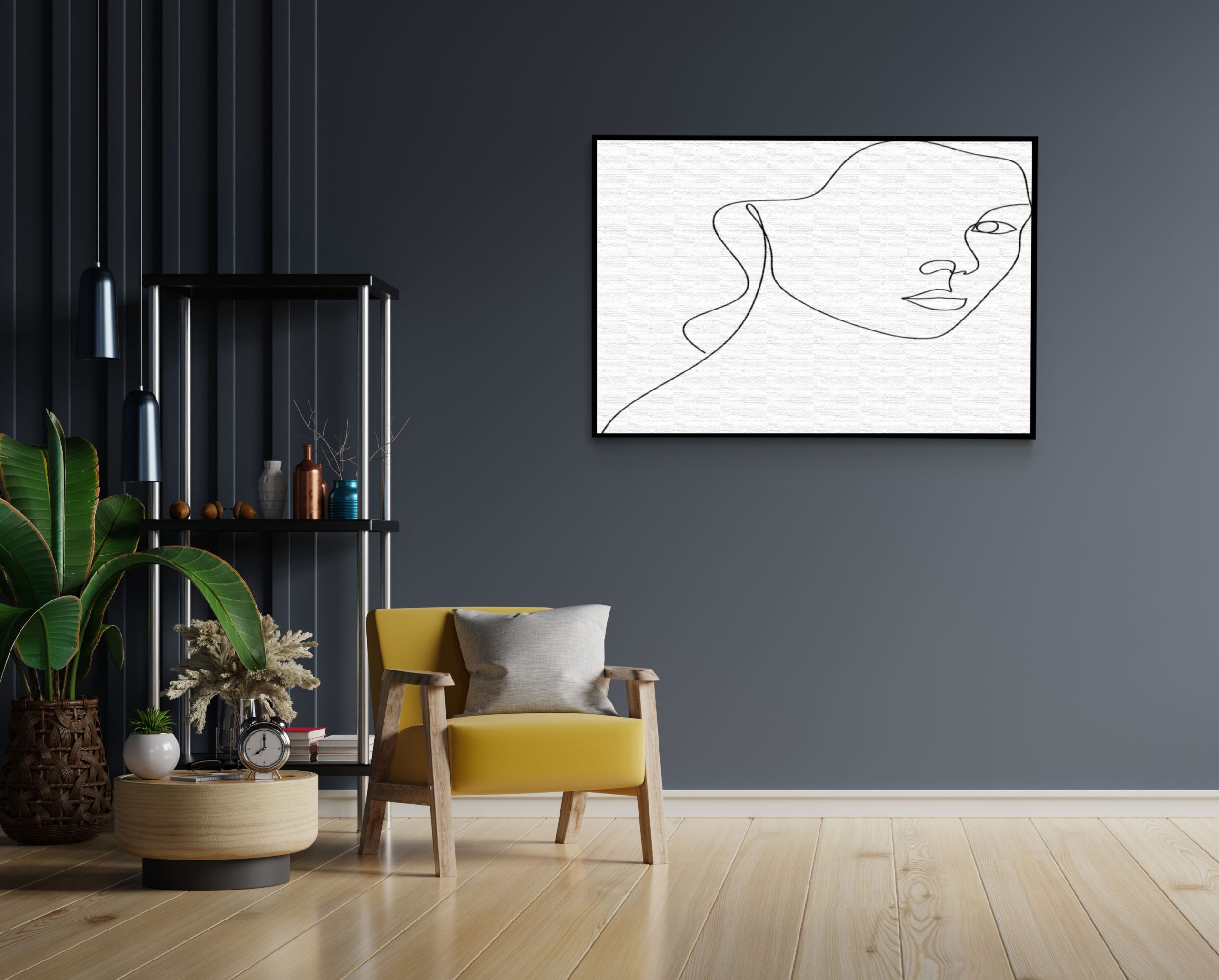 Akoestisch Schilderij Half Golvend Door Het Leven Rechthoek Horizontaal Template 50 70 horizontaal lifestyle 11 1 scaled 1