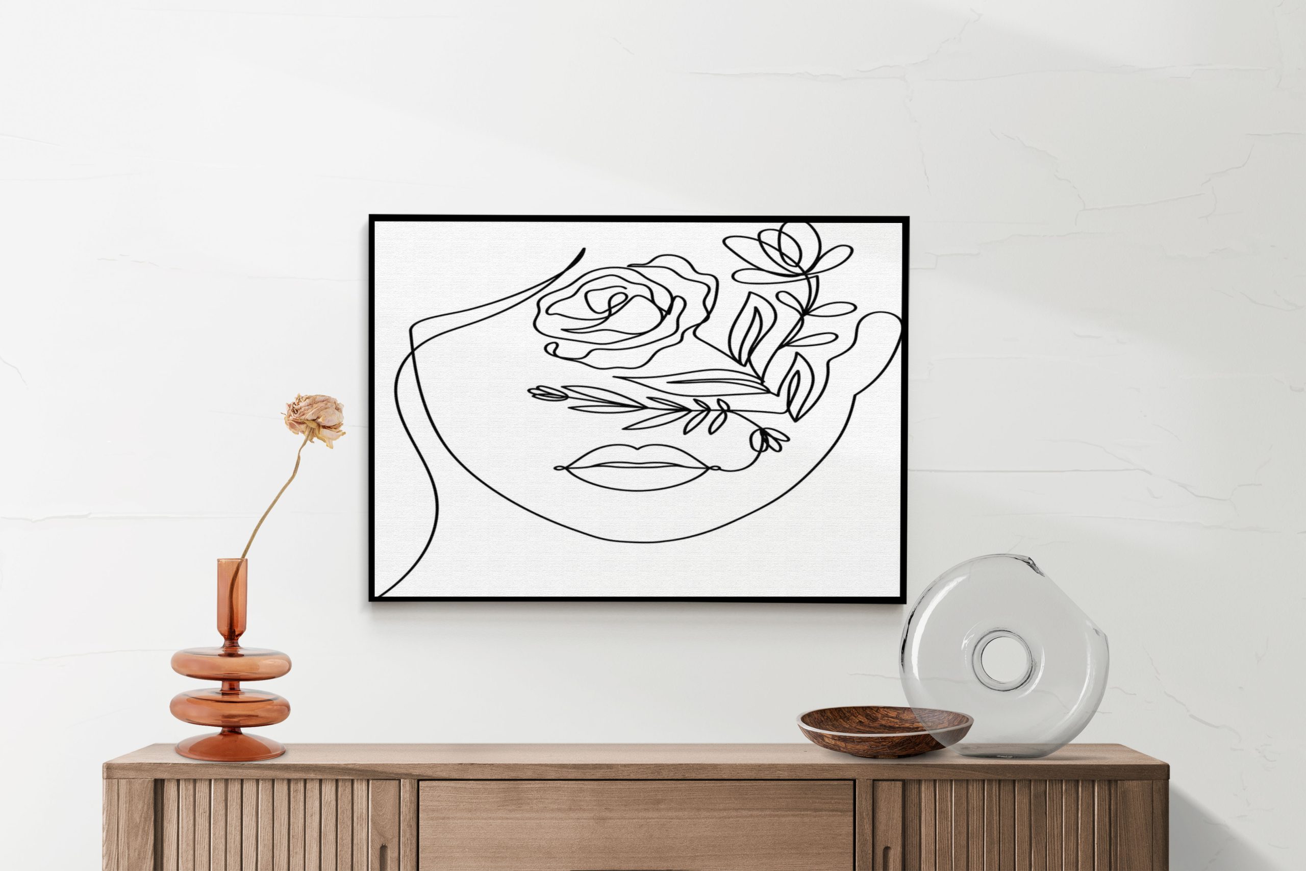 Akoestisch Schilderij De Bloemen Dame Rechthoek Horizontaal Template 50 70 horizontaal lifestyle 6 2 scaled 1