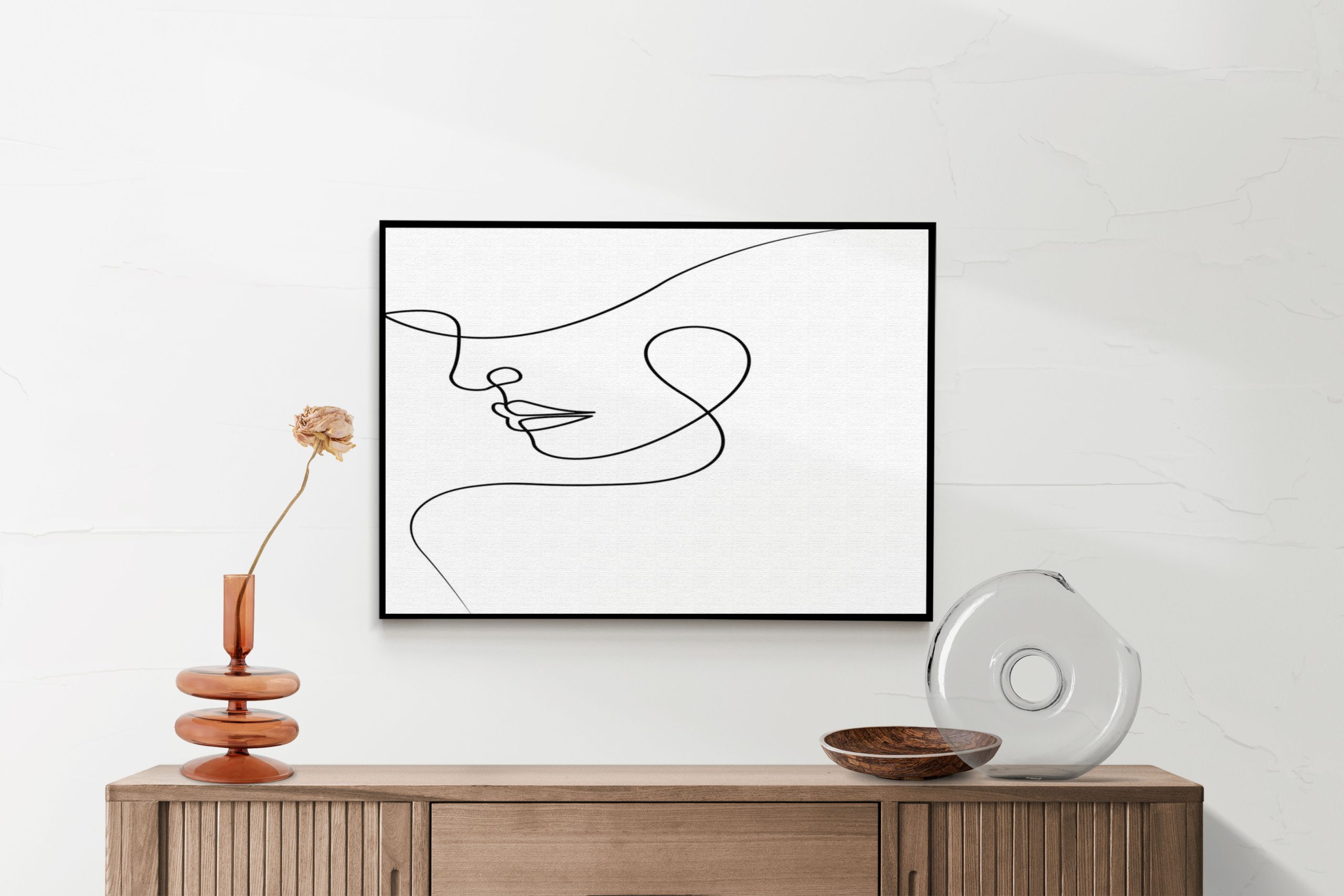 Akoestisch Schilderij De Golvende Dikke Kaaklijn Rechthoek Horizontaal Template 50 70 horizontaal lifestyle 8 2 scaled 1