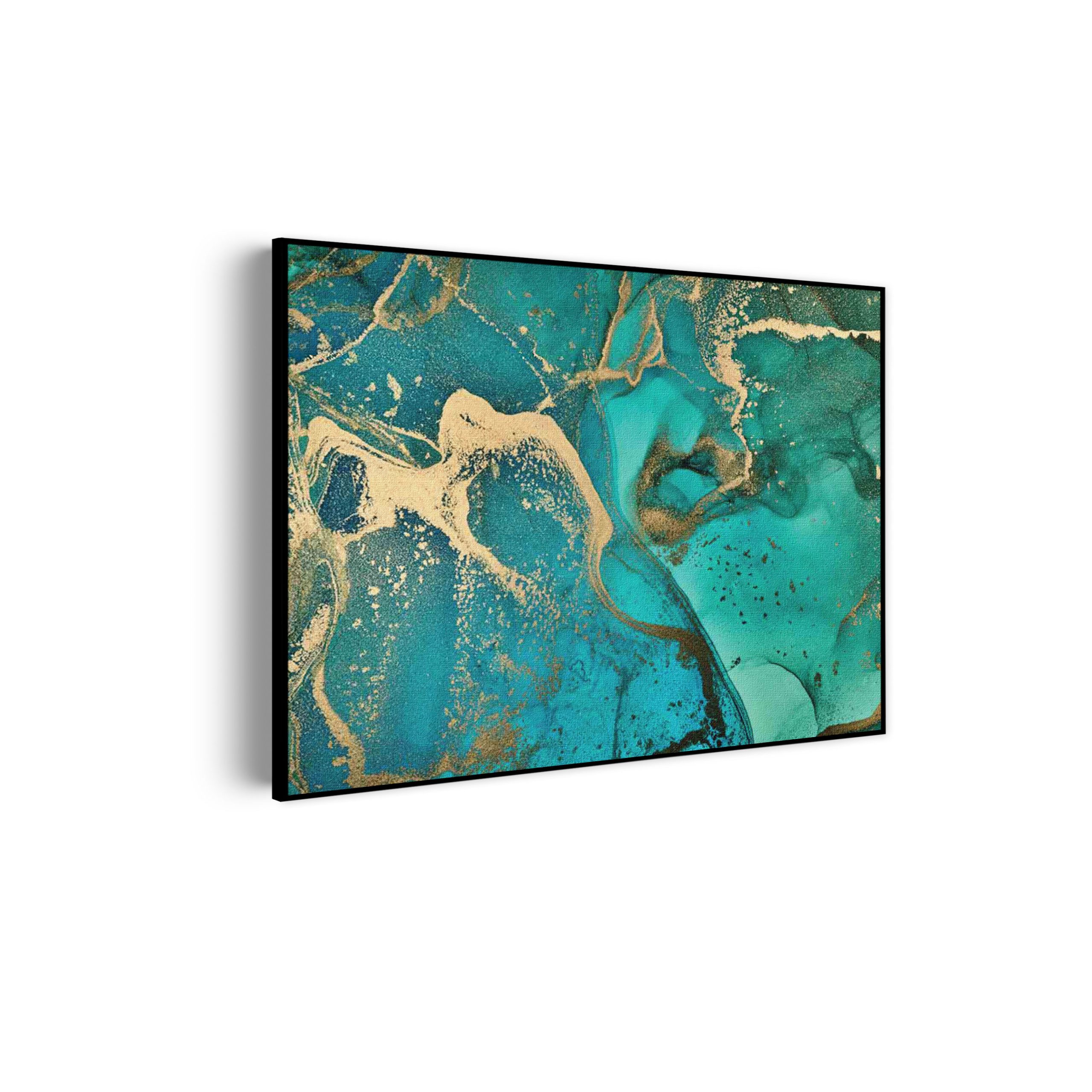 Akoestisch Schilderij Stay Patient And Trust Your Journey Hexagon Template 50 70 horizontaal marmer 23 scaled 1