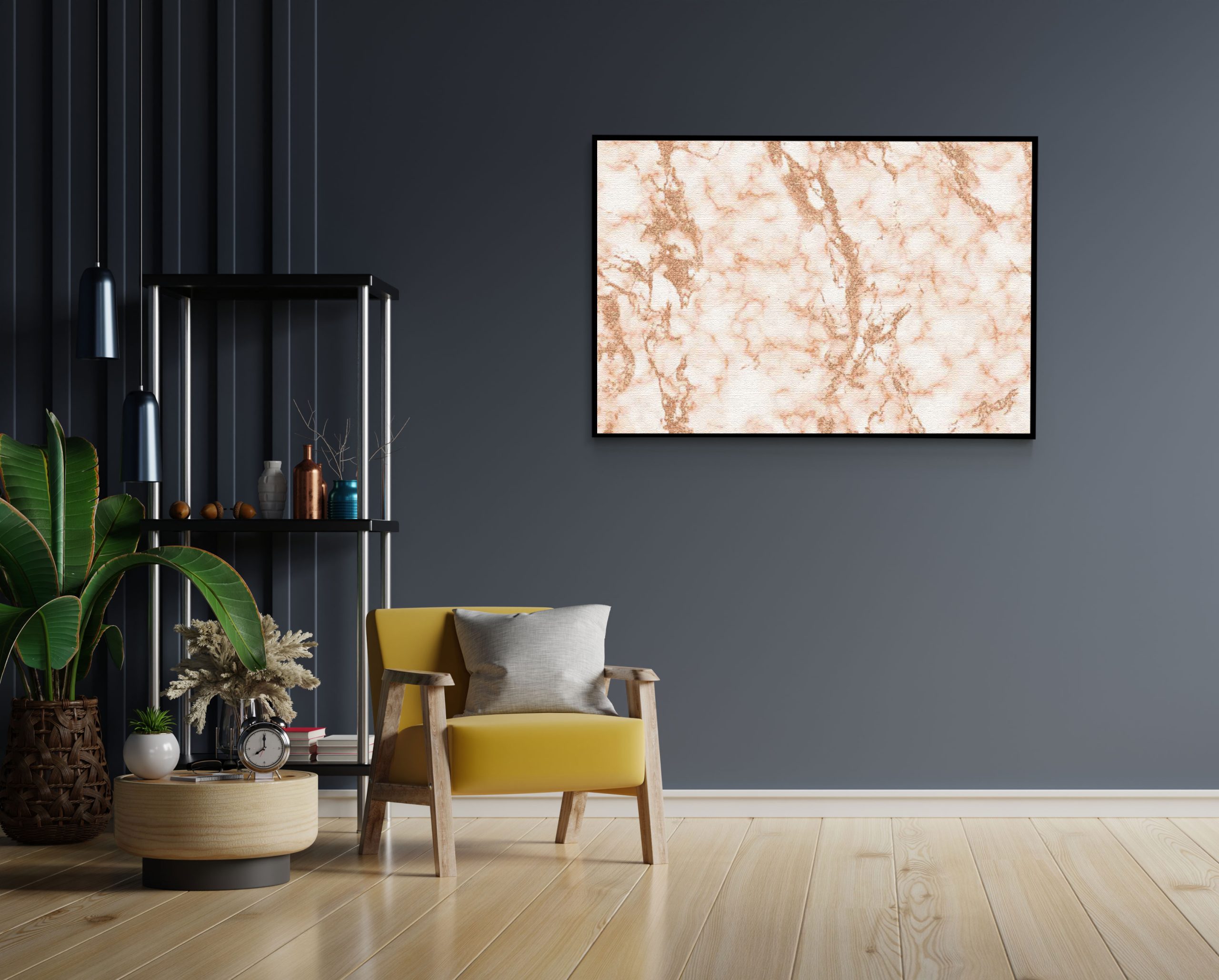 Akoestisch Schilderij Basis Marmer Look Oranje Rechthoek Horizontaal Template 50 70 horizontaal marmer 4 1 scaled 1