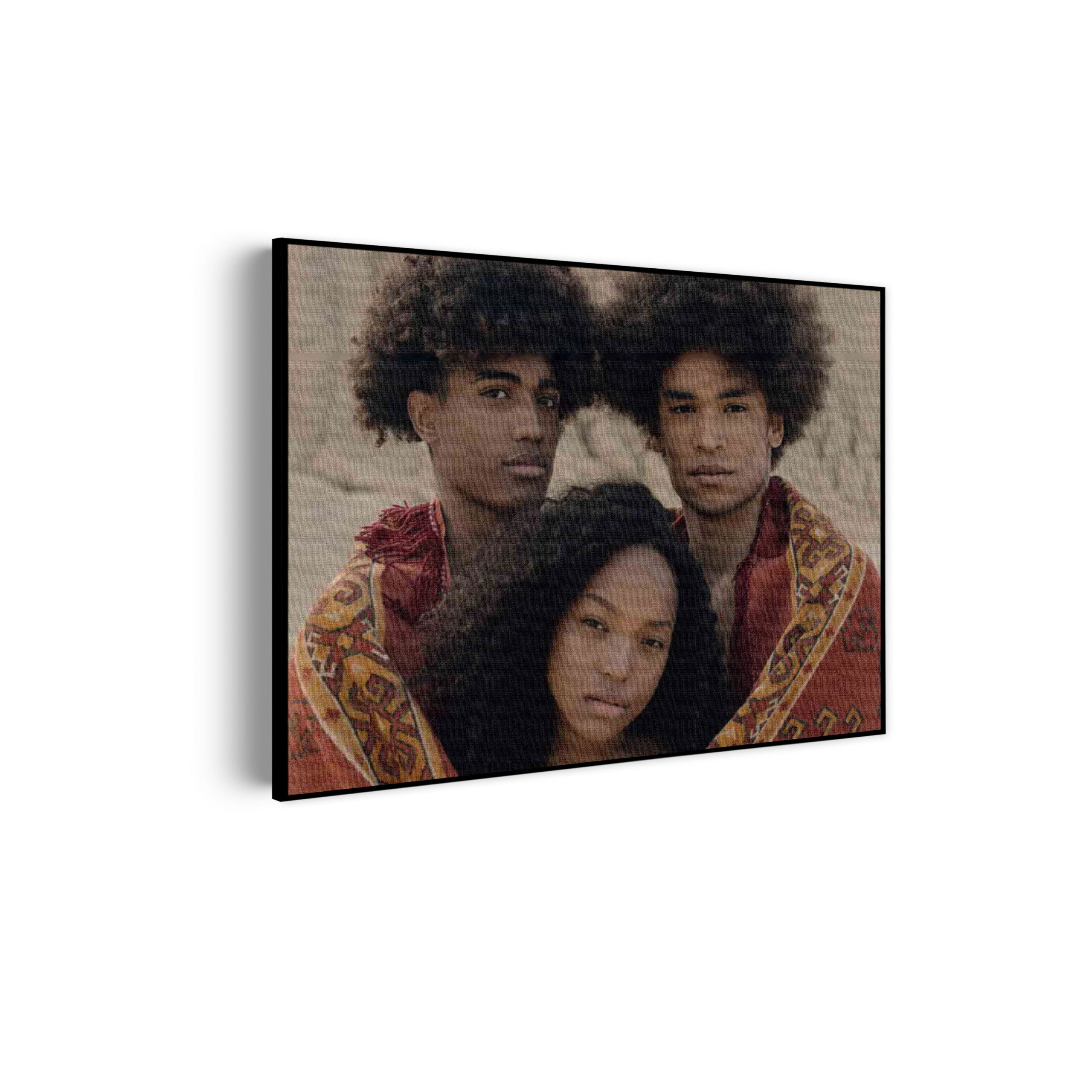 Akoestisch Schilderij Afro's in de Woestijn met Persisch tapijt Rechthoek Horizontaal Template 50 70 horizontaal mensen 10 scaled 1