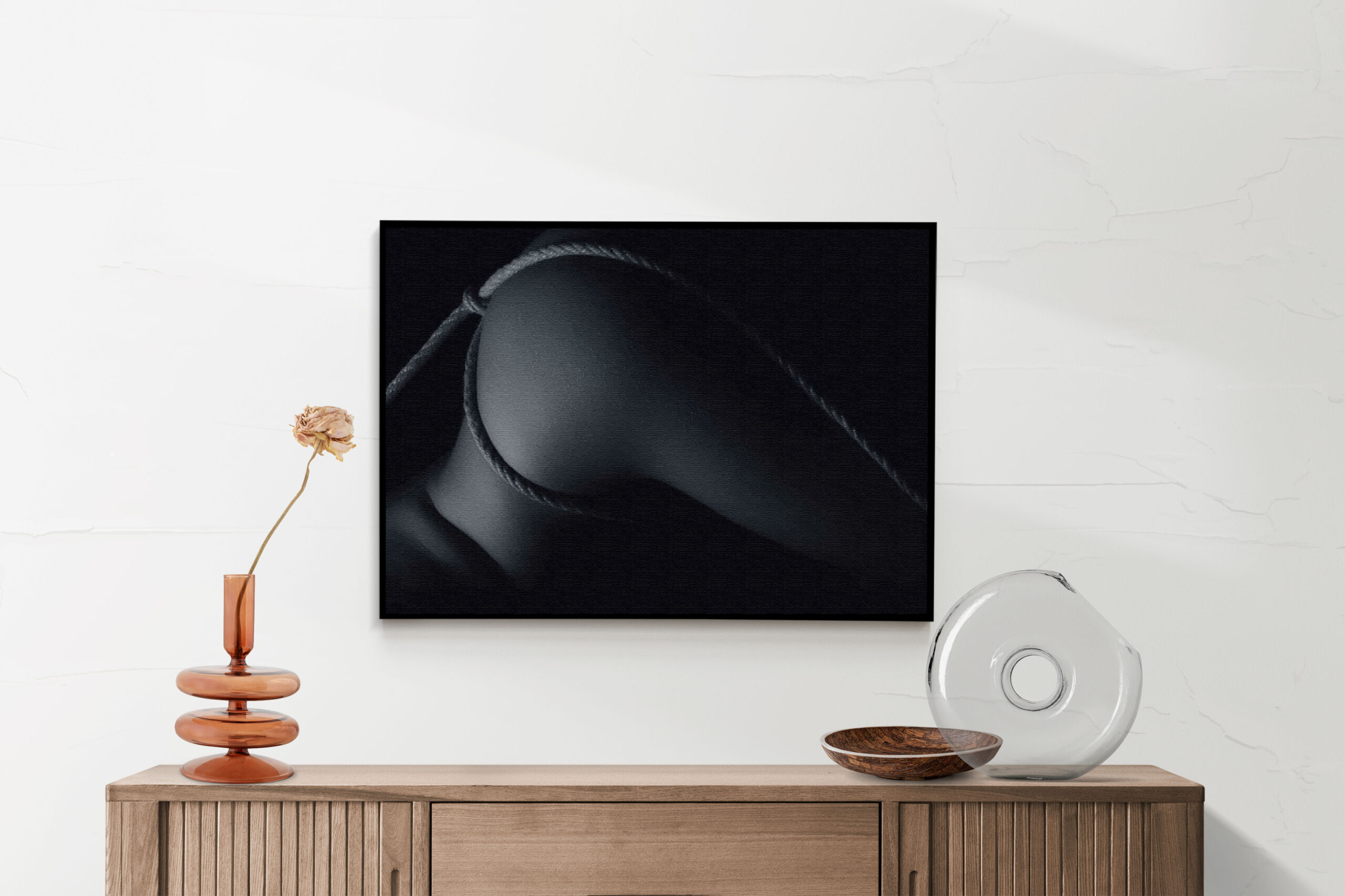 Akoestisch Schilderij Vrouw Met Sexy Touw Rechthoek Horizontaal Template 50 70 horizontaal mensen 3 2 scaled 1