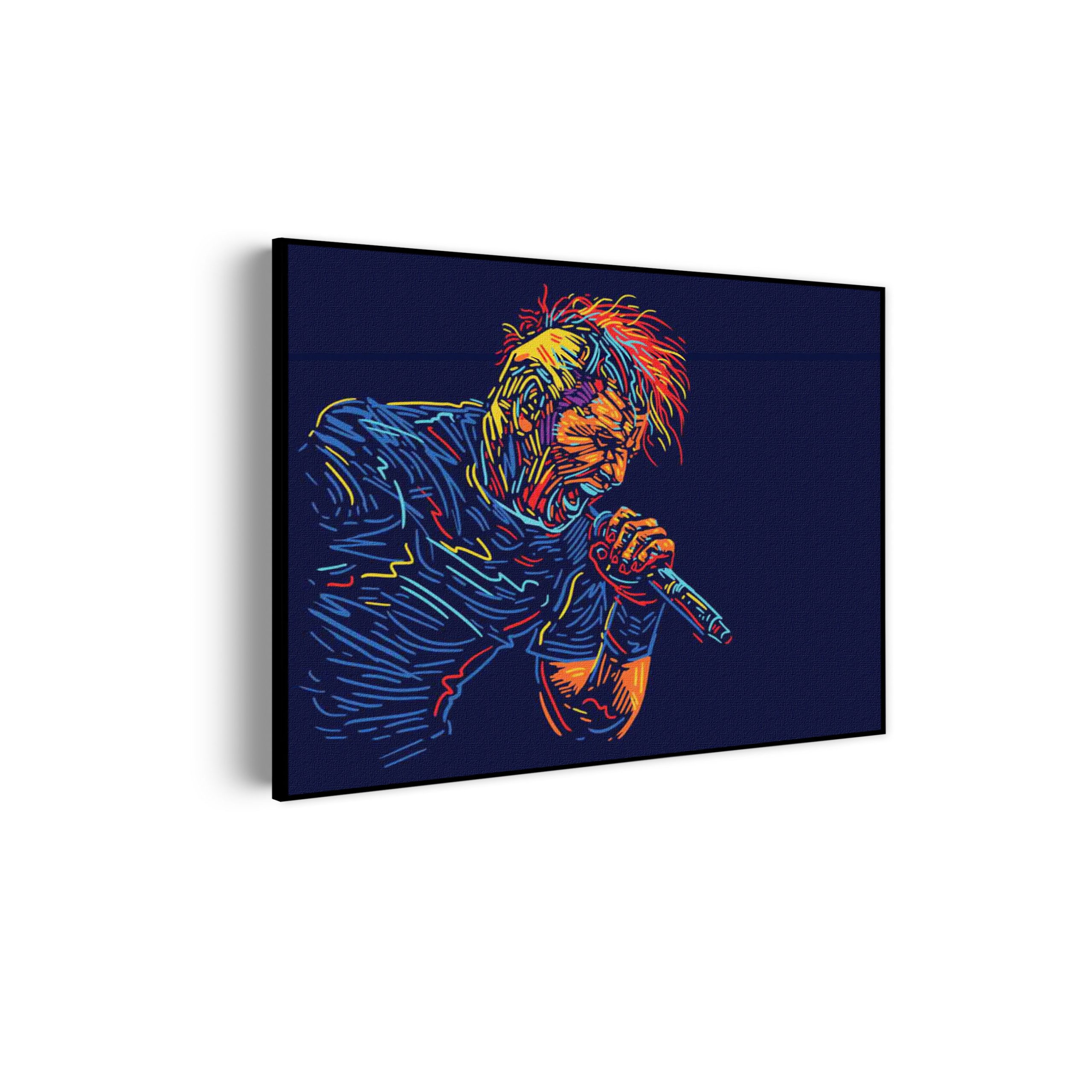 Akoestisch Schilderij Kleurrijke Zanger 03 Rechthoek Horizontaal Template 50 70 horizontaal muziek 18 scaled 1