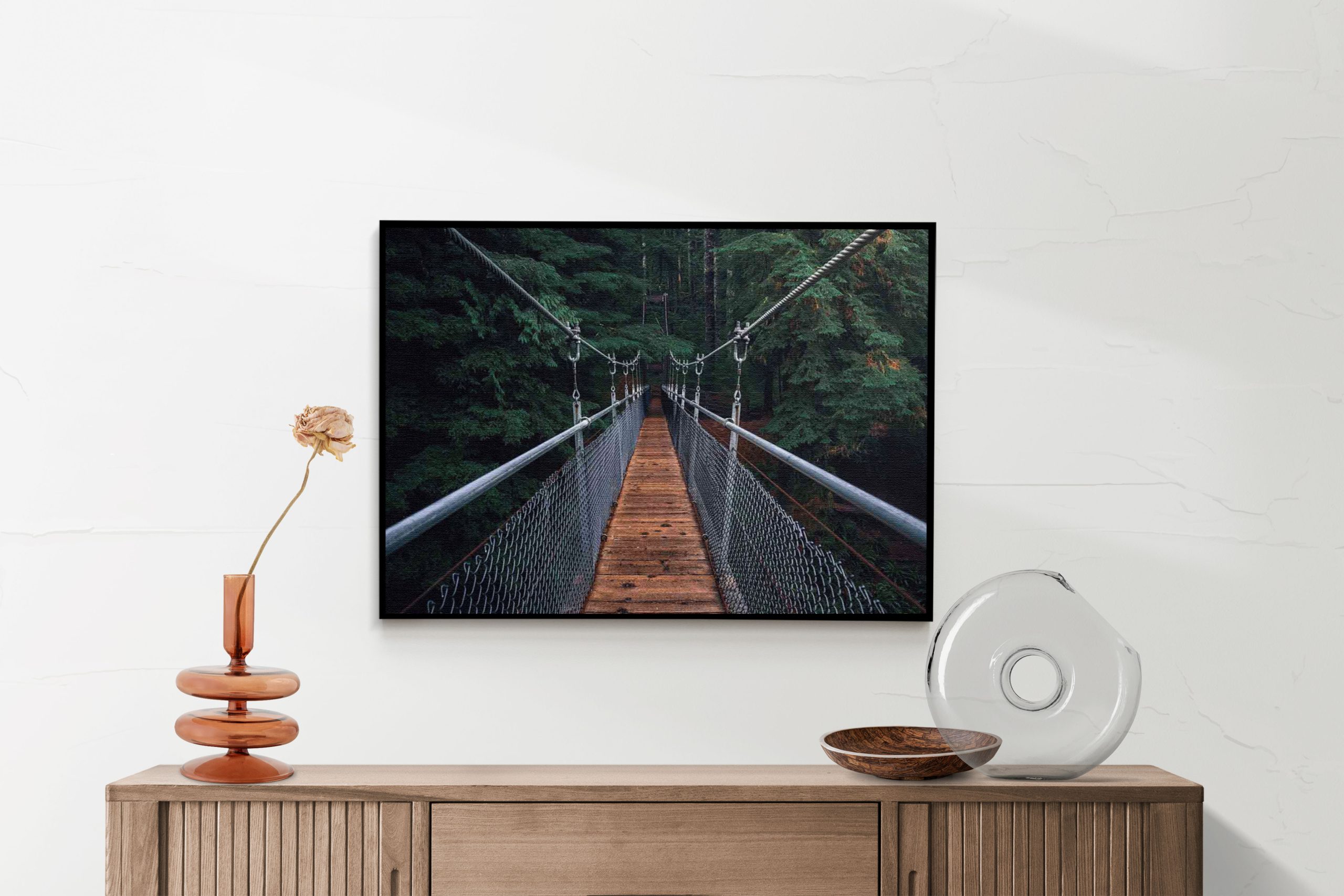 Akoestisch Schilderij Over de brug Rechthoek Horizontaal Template 50 70 horizontaal natuur 18 2 scaled 1