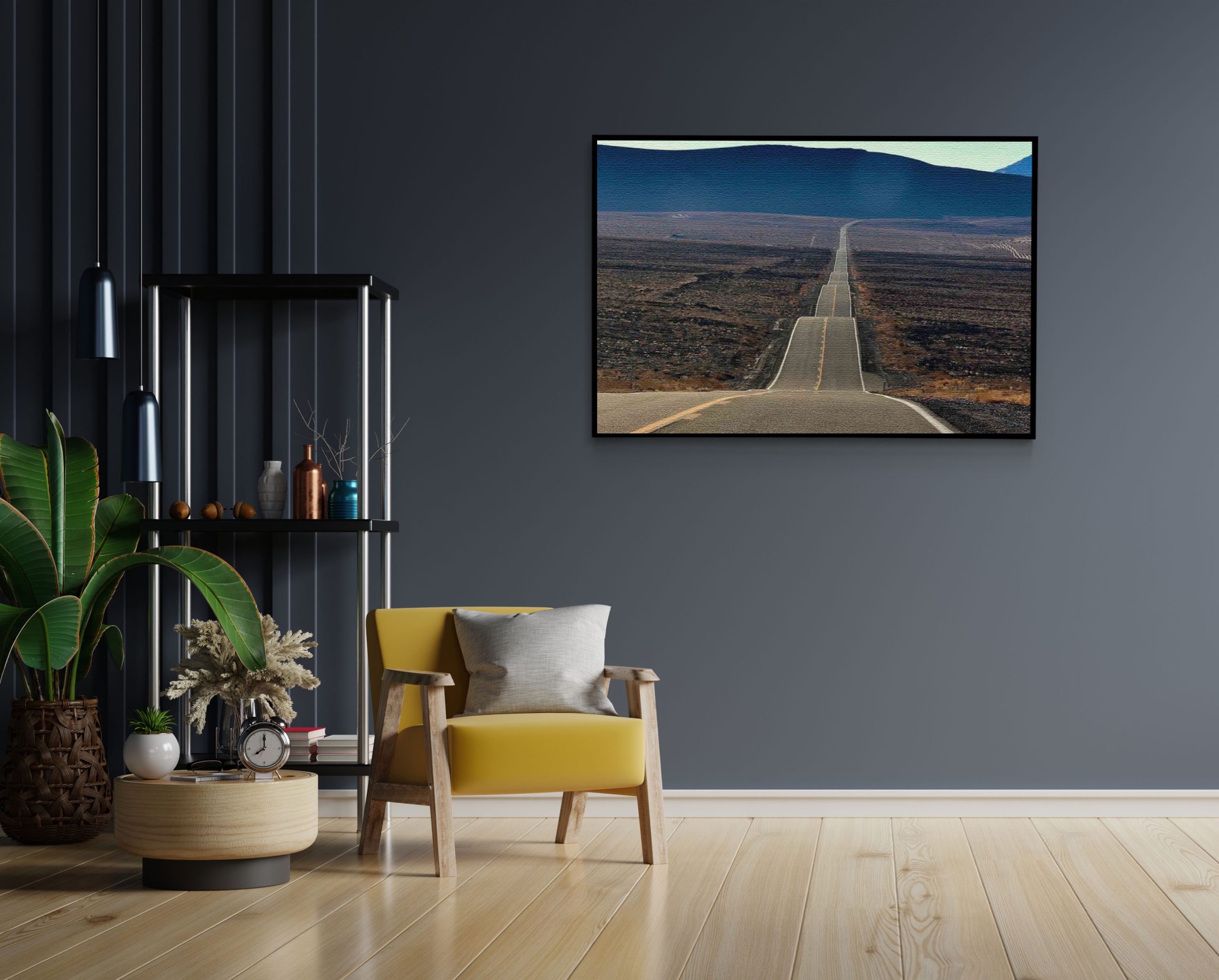 Akoestisch Schilderij Deathvalley Road Rechthoek Horizontaal Template 50 70 horizontaal natuur 3 1 scaled 1