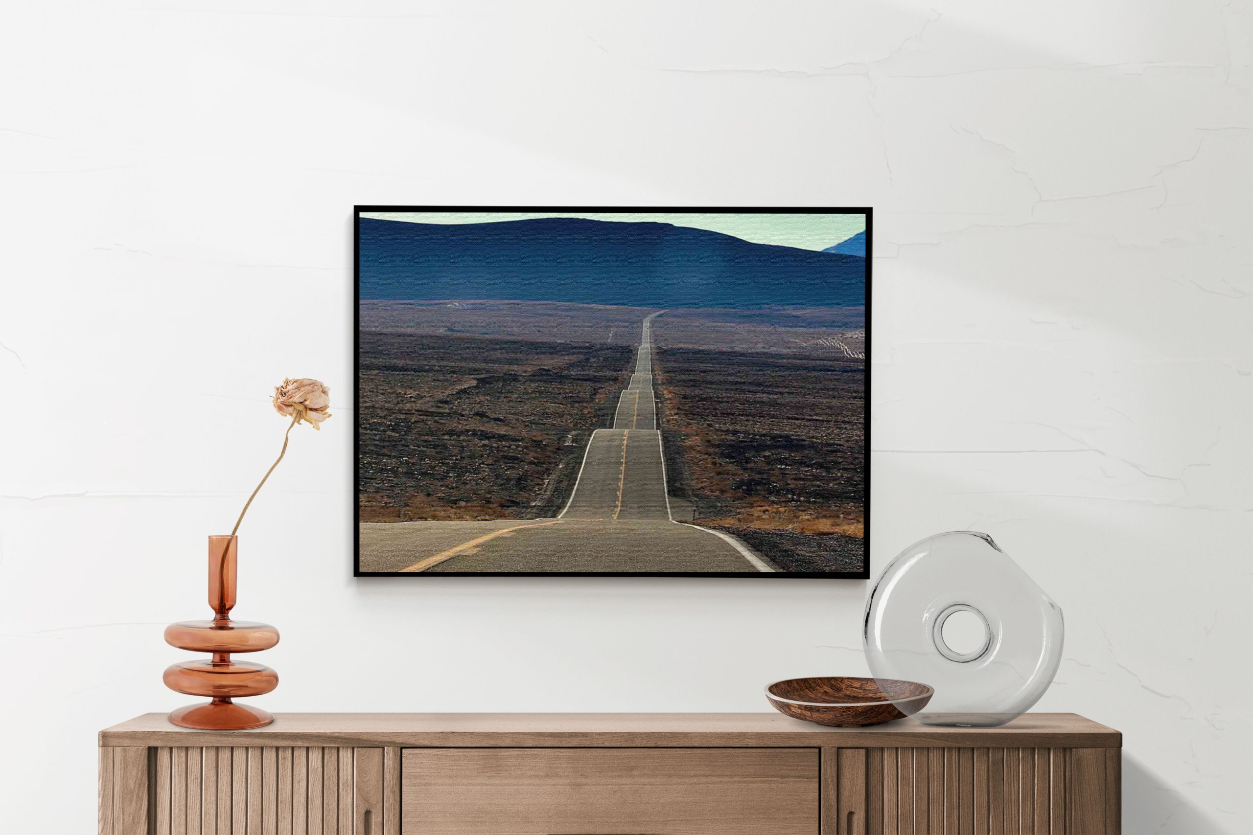 Akoestisch Schilderij Deathvalley Road Rechthoek Horizontaal Template 50 70 horizontaal natuur 3 2 scaled 1