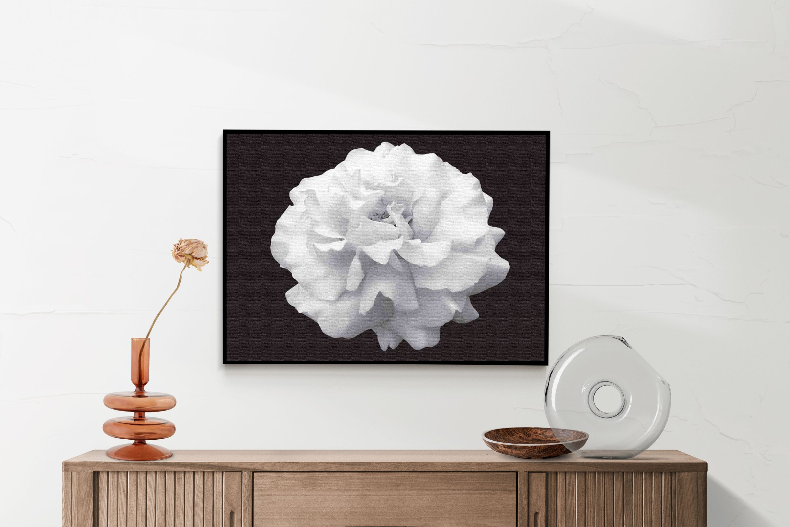 Akoestisch Schilderij Witte Anjer Rechthoek Horizontaal Template 50 70 horizontaal natuur 38 2 scaled 1