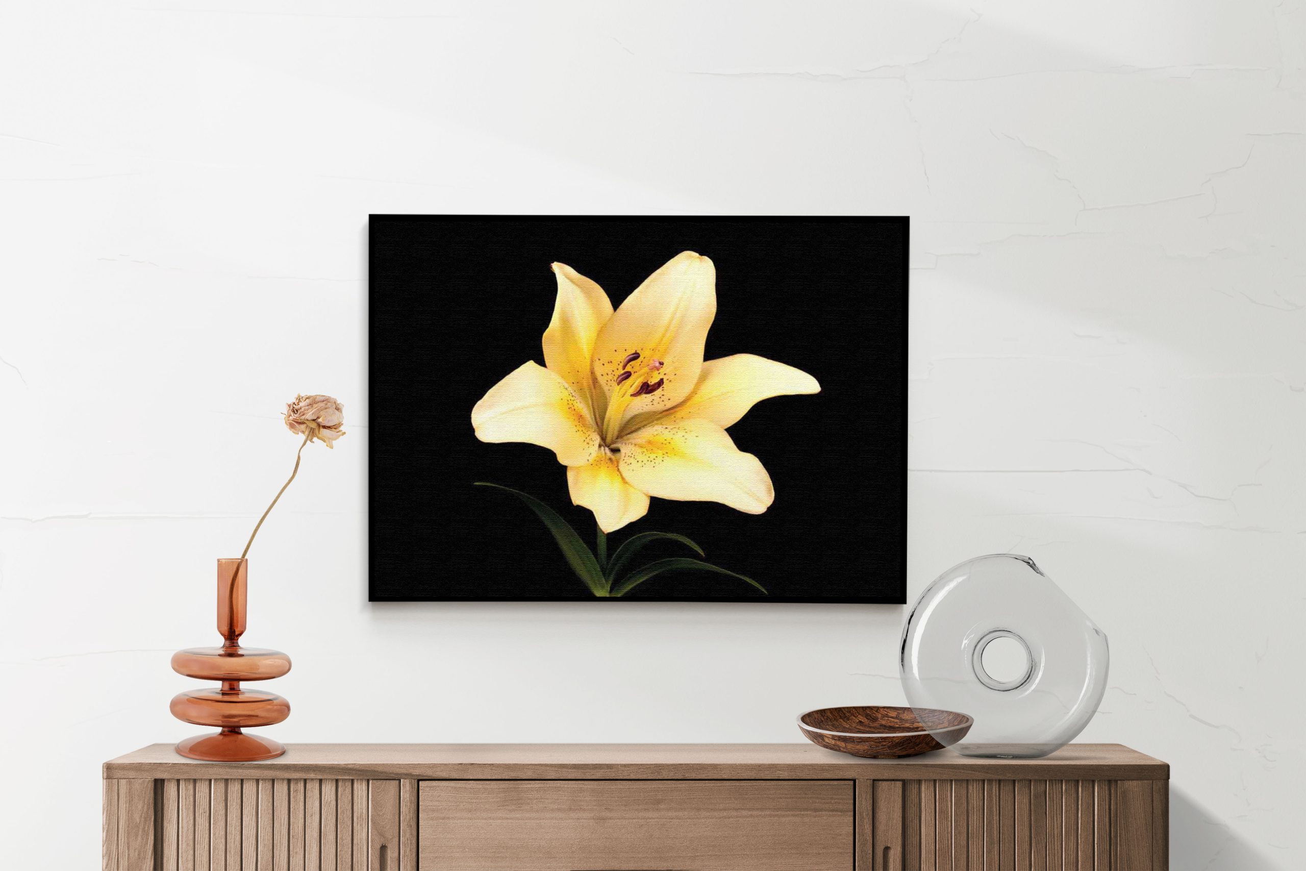 Akoestisch Schilderij Witte Lelie Rechthoek Horizontaal Template 50 70 horizontaal natuur 52 2 scaled 1