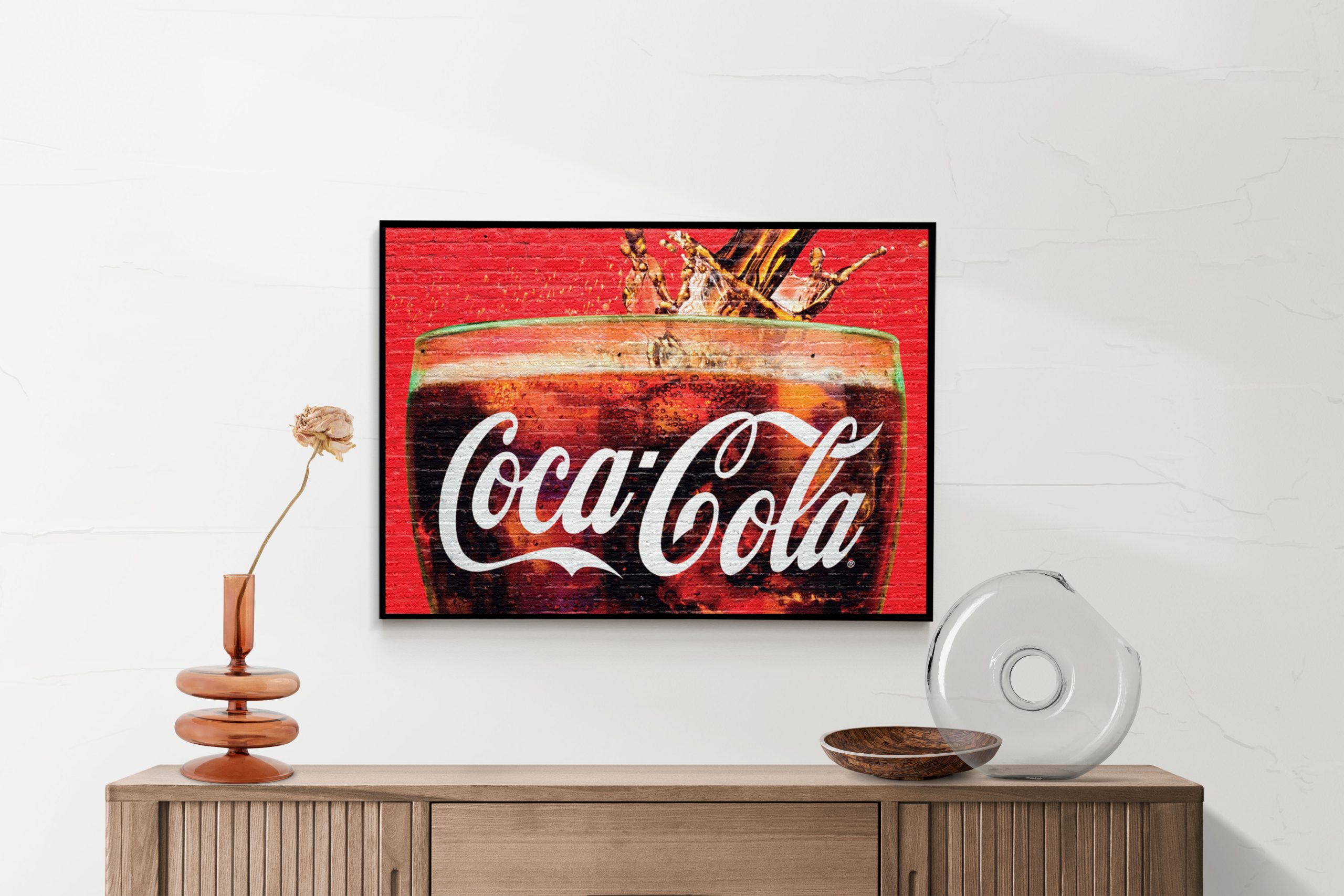 Akoestisch Schilderij Coca Cola Muurschildering Rechthoek Horizontaal Template 50 70 horizontaal retro 13 2 scaled 1