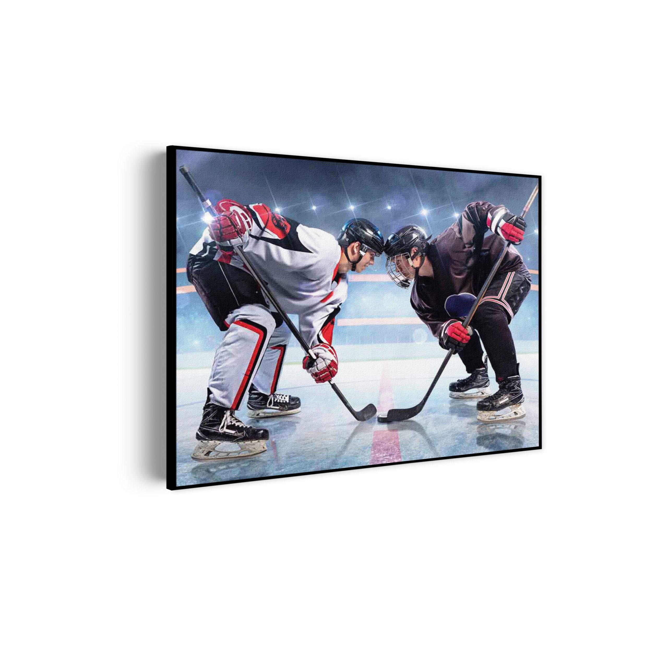 Akoestisch Schilderij Ijshockey Battle Rechthoek Horizontaal Template 50 70 horizontaal sport 13 scaled 1