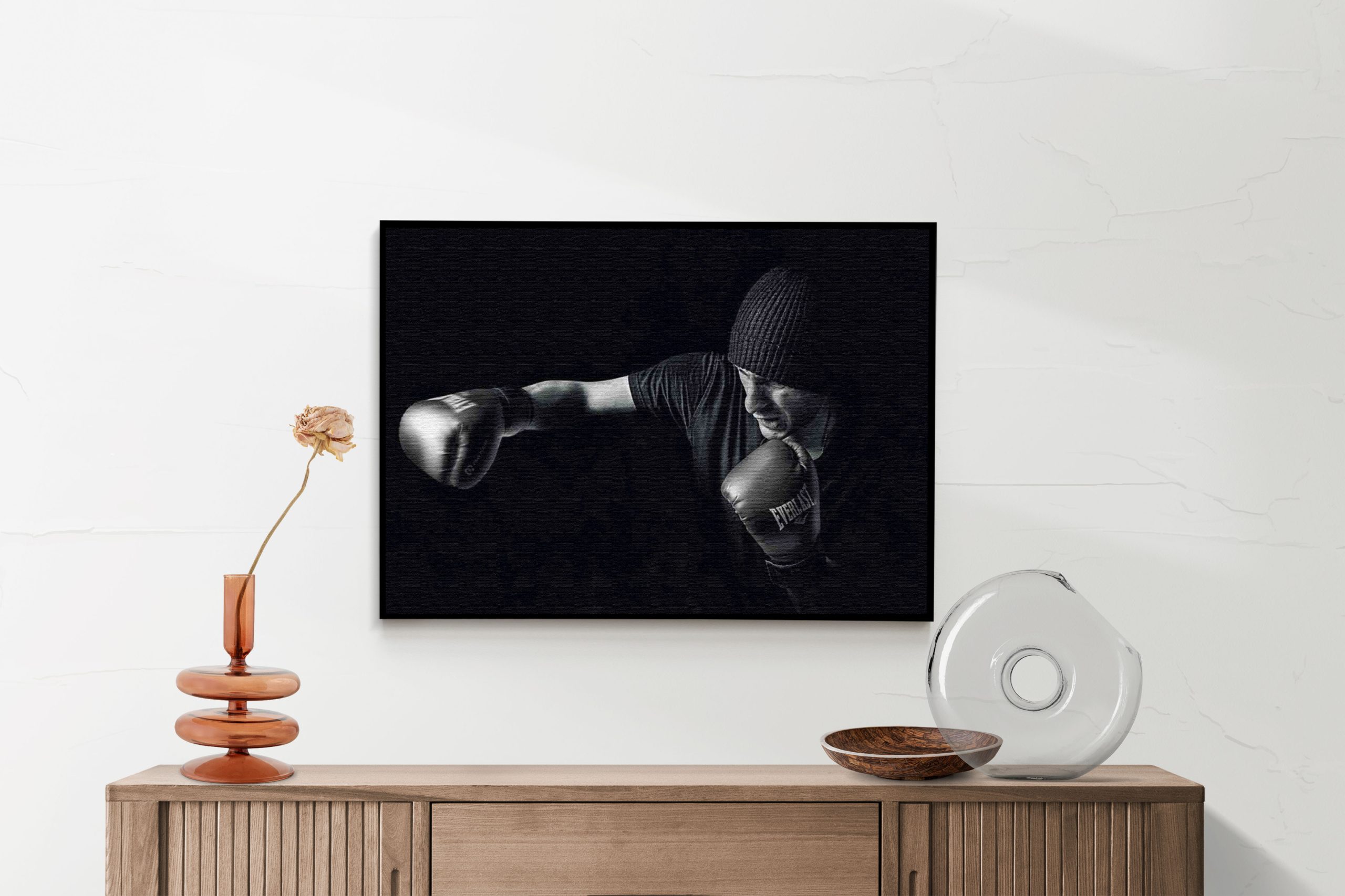 Akoestisch Schilderij Sexy Man Heft Gewicht Met Halter Rechthoek Horizontaal Template 50 70 horizontaal sport 4 2 scaled 1
