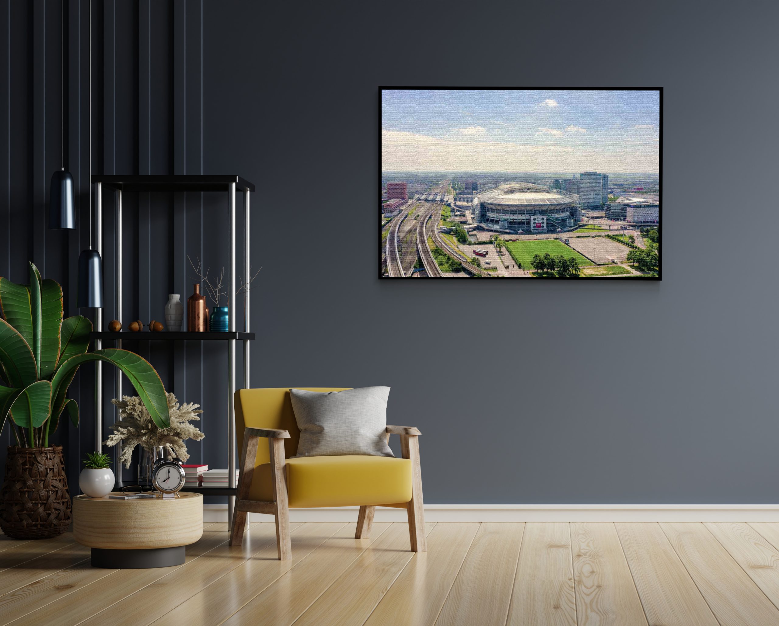 Akoestisch Schilderij Johan Cruijf Arena Rechthoek Horizontaal Template 50 70 horizontaal steden 105 1 scaled 1