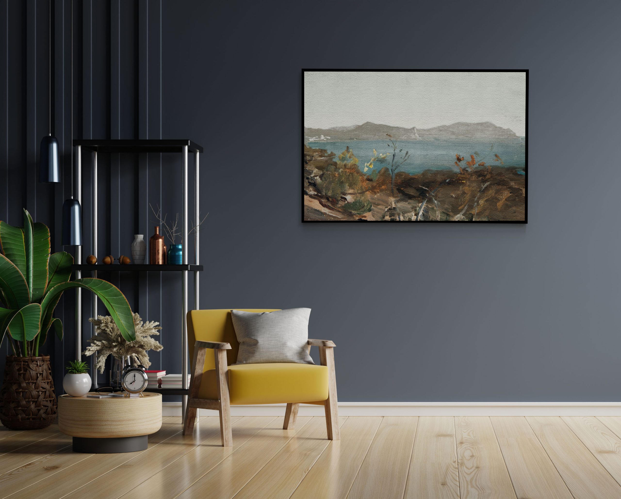 Akoestisch Schilderij Prent Natuur Vogel en Bloemen 02 Rechthoek Horizontaal Template 50 70 horizontaal vintage 21 2 scaled 1