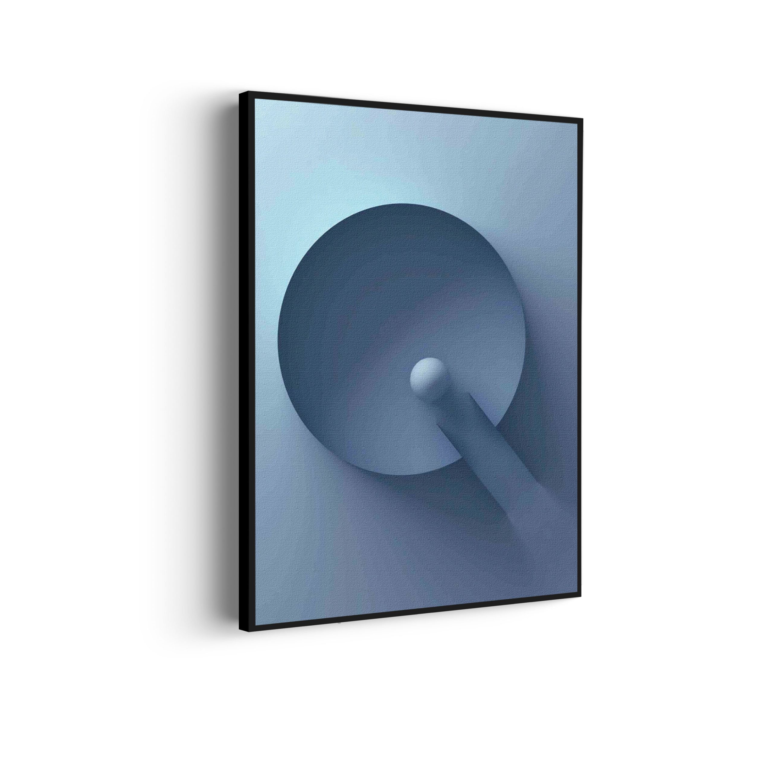 Akoestisch Schilderij Zwart Witte Spiraaltunnel Rechthoek Verticaal Template 50 70 verticaal abstract 114 scaled 1