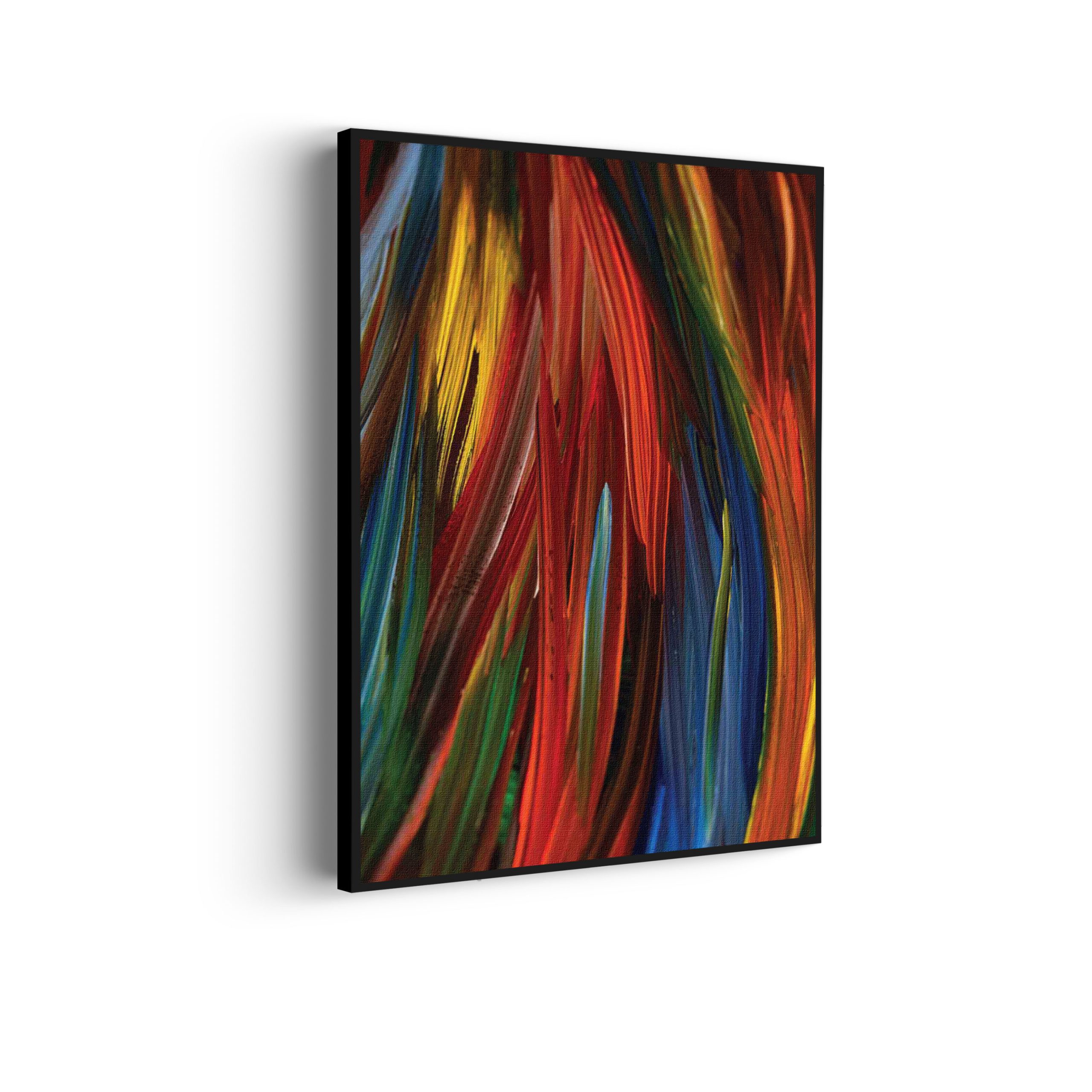 Akoestisch Schilderij Bubbles Art Rechthoek Verticaal Template 50 70 verticaal abstract 75 scaled 1