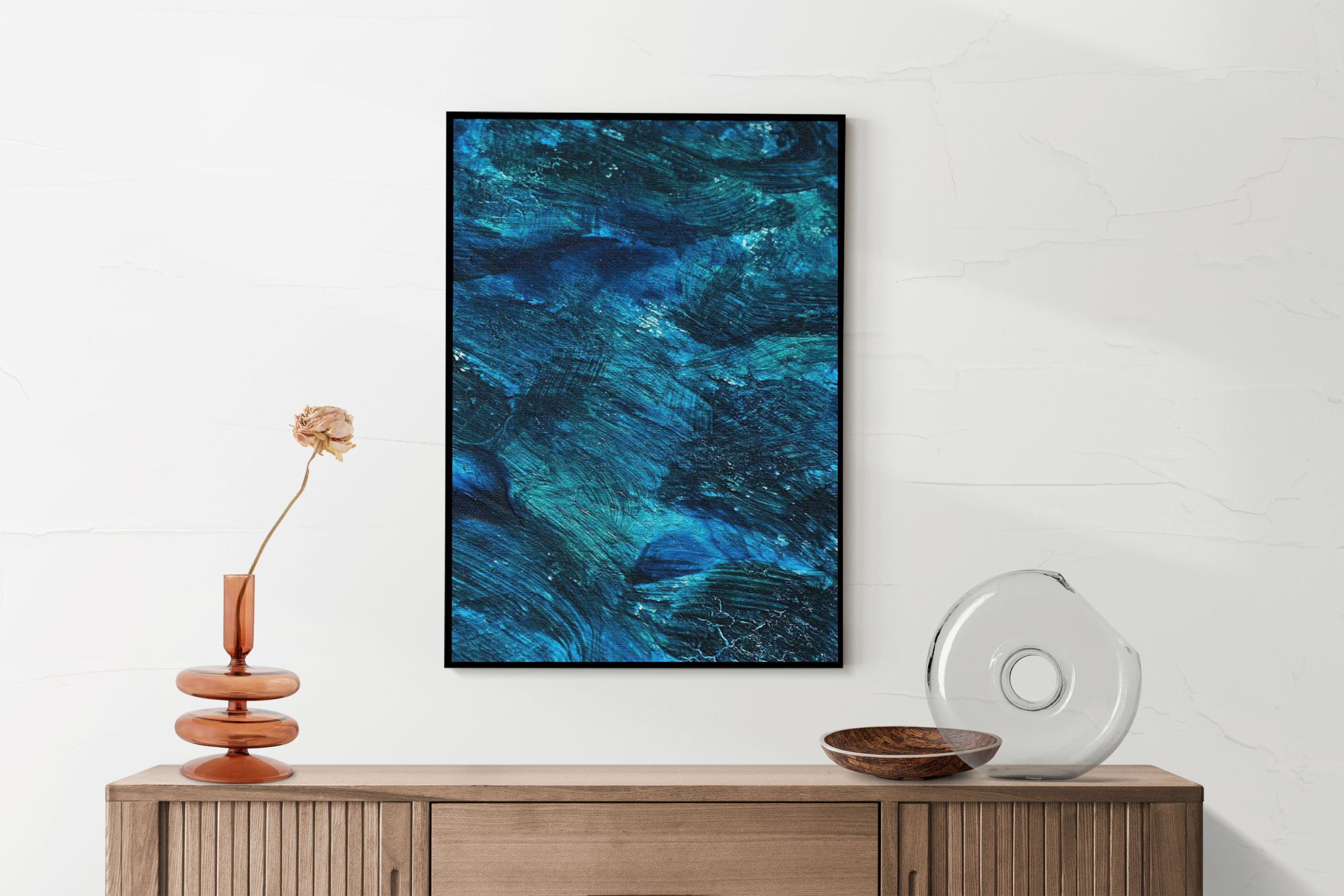 Akoestisch Schilderij Bubbles Art Rechthoek Verticaal Template 50 70 verticaal abstract 84 2 scaled 1