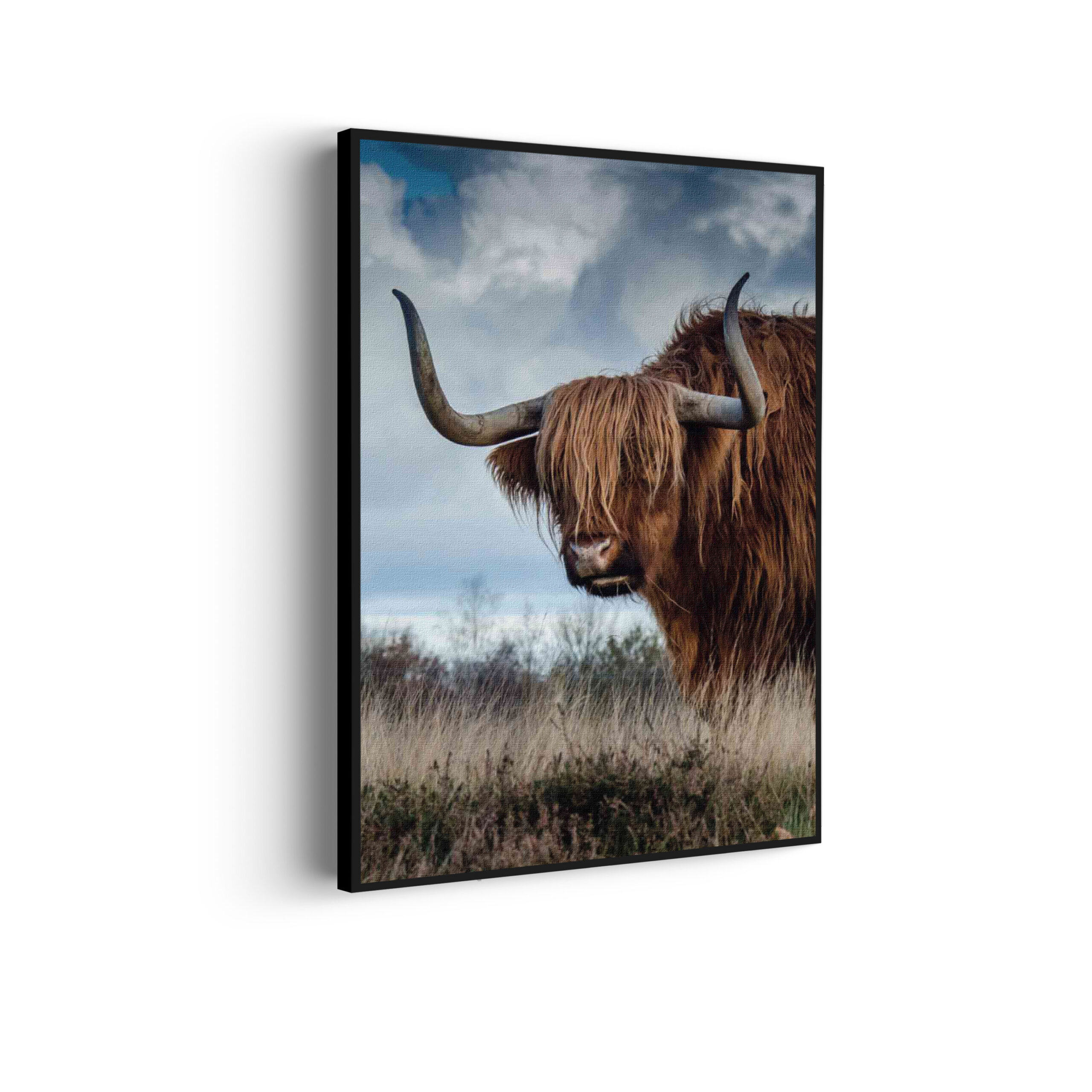 Akoestisch Schilderij Bizon Rechthoek Verticaal Template 50 70 verticaal dieren 18 scaled 1