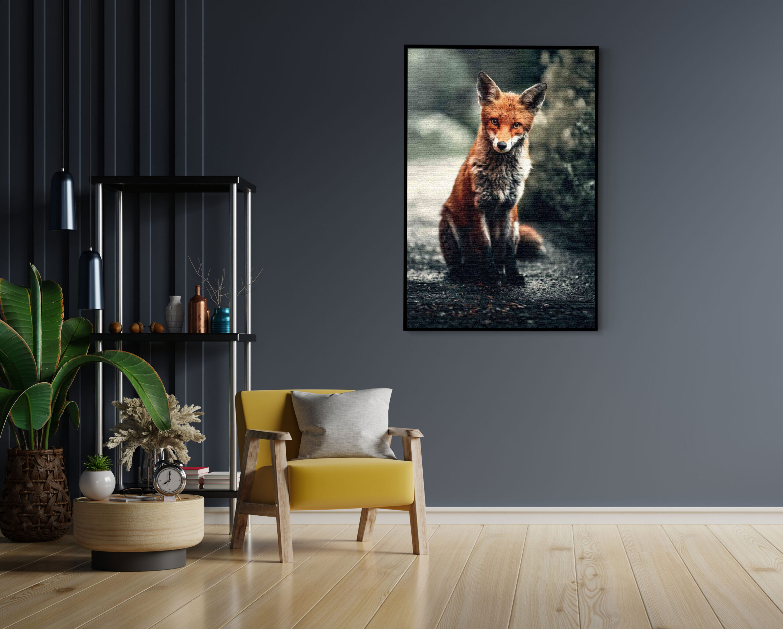 Akoestisch Schilderij Springende Dolfijnen Goud 01 Rechthoek Verticaal Template 50 70 verticaal dieren 4 1 scaled 1