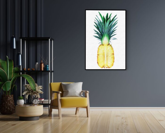 Akoestisch Schilderij Pineapple Doorsnee 02 Rechthoek Verticaal Template 50 70 verticaal eten en drinken 17 1 scaled 1