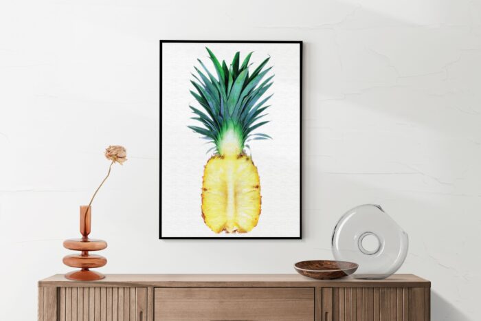 Akoestisch Schilderij Pineapple Doorsnee 02 Rechthoek Verticaal Template 50 70 verticaal eten en drinken 17 2 scaled 1