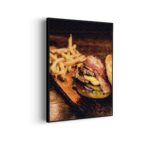 Akoestisch Schilderij Burger Plank Rechthoek Verticaal Template 50 70 verticaal eten en drinken 24 scaled 1