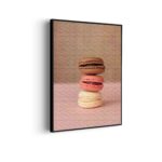 Akoestisch Schilderij Macarons Roze Beige Tinten Rechthoek Verticaal Template 50 70 verticaal eten en drinken 28 scaled 1