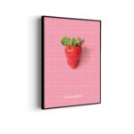 Akoestisch Schilderij Strawberry Rechthoek Verticaal Template 50 70 verticaal eten en drinken 4 scaled 1