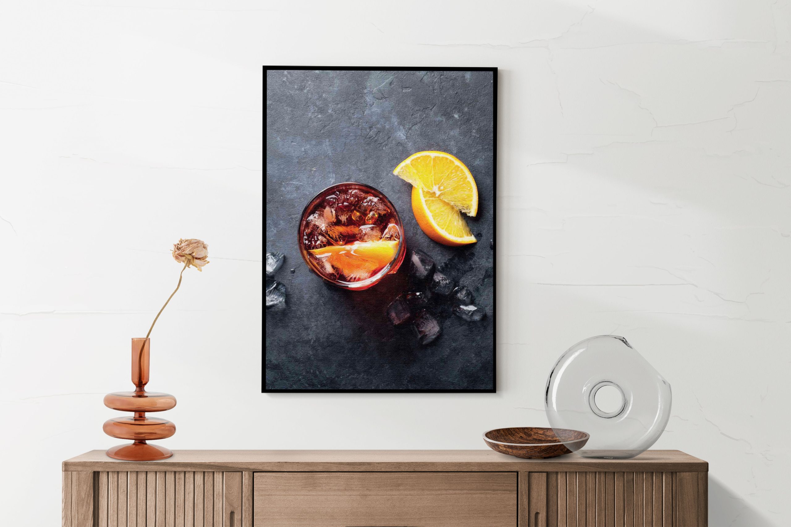 Akoestisch Schilderij Cocktail met Citroen Rechthoek Verticaal Template 50 70 verticaal eten en drinken 42 4 scaled 1