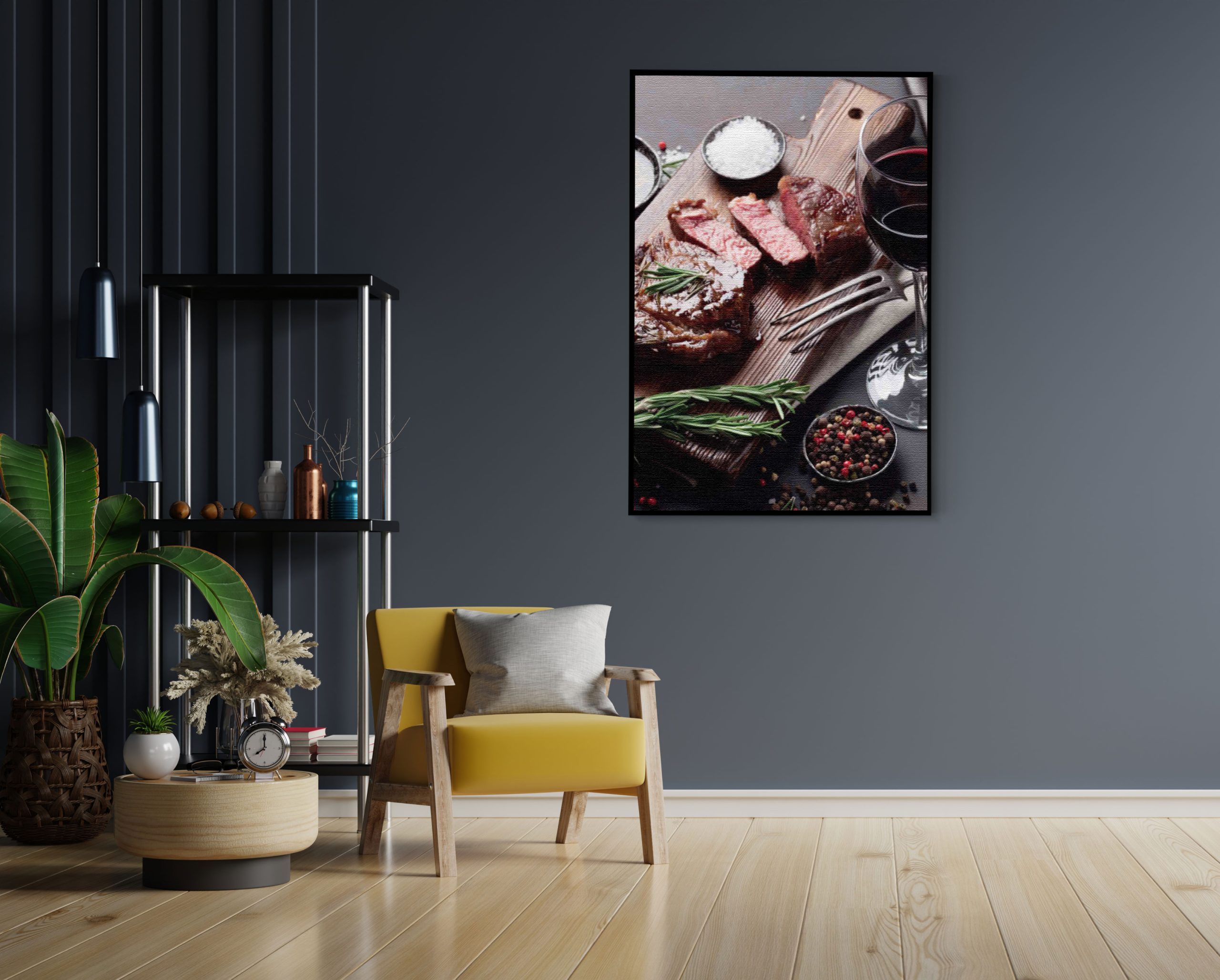 Akoestisch Schilderij Cocktail met Citroen Rechthoek Verticaal Template 50 70 verticaal eten en drinken 47 3 scaled 1