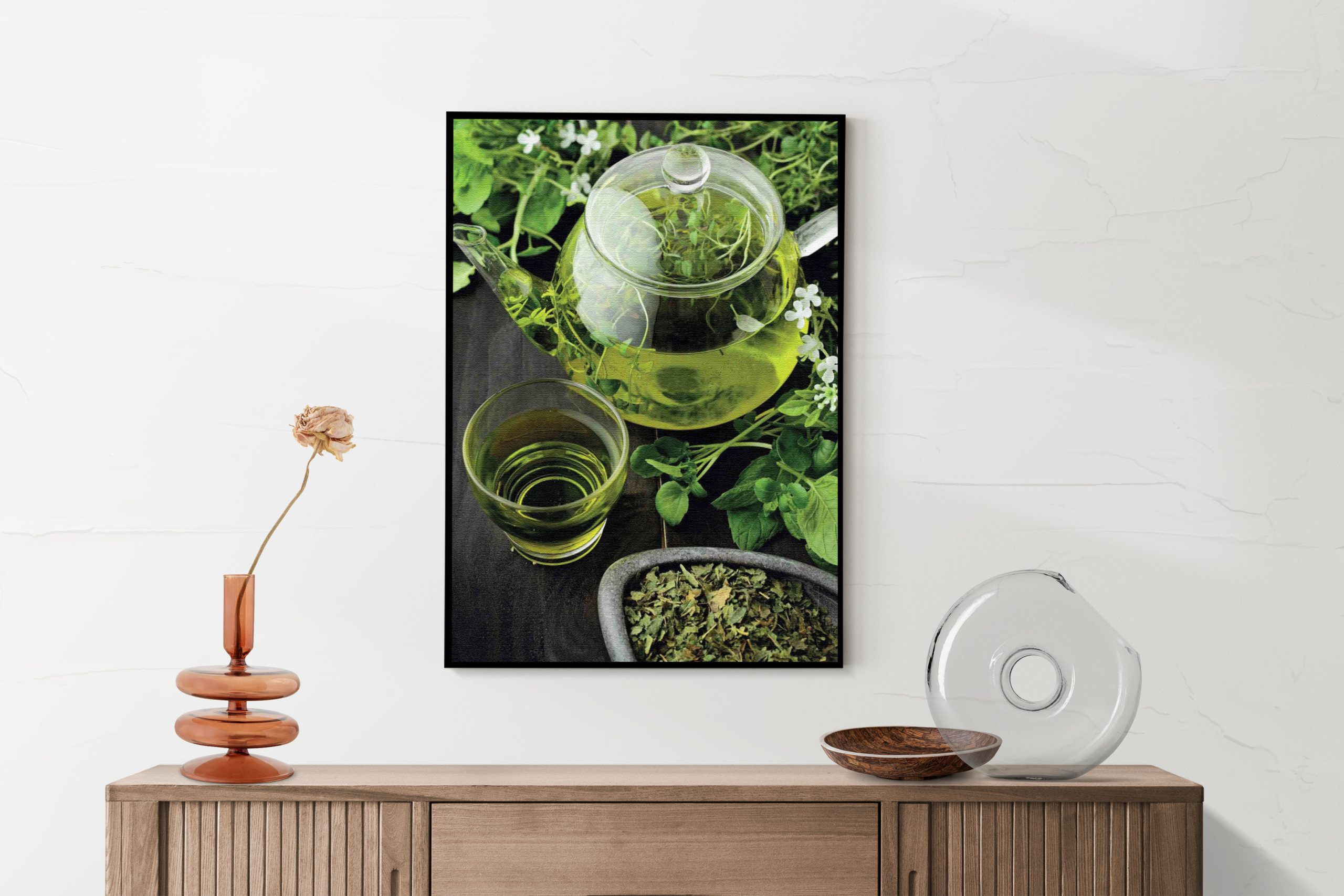 Akoestisch Schilderij Mint Thee Rechthoek Verticaal Template 50 70 verticaal eten en drinken 49 4 scaled 1