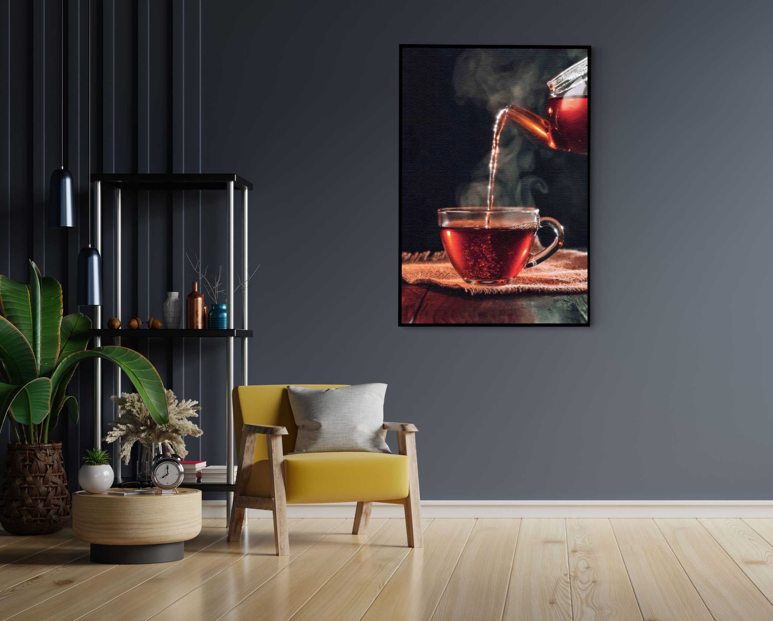 Akoestisch Schilderij Cocktail met Citroen Rechthoek Verticaal Template 50 70 verticaal eten en drinken 52 3 scaled 1