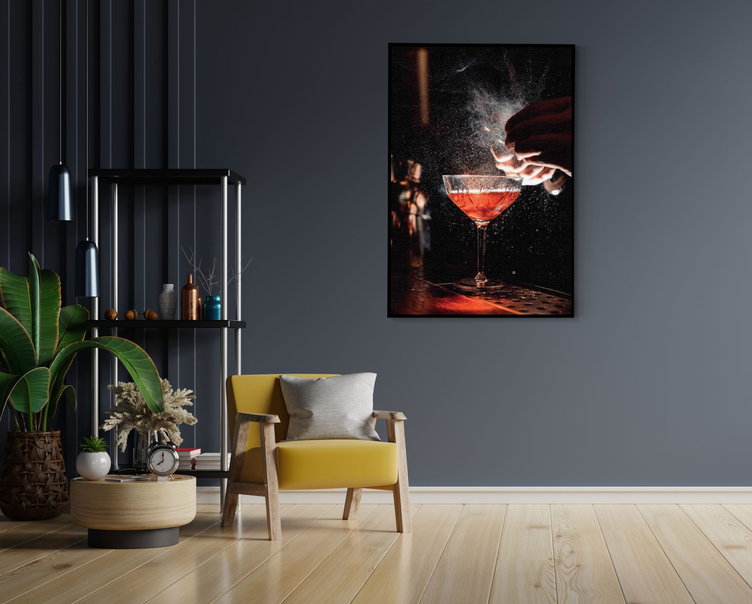 Akoestisch Schilderij Cocktail Bar 01 Rechthoek Verticaal Template 50 70 verticaal eten en drinken 55 3 scaled 1