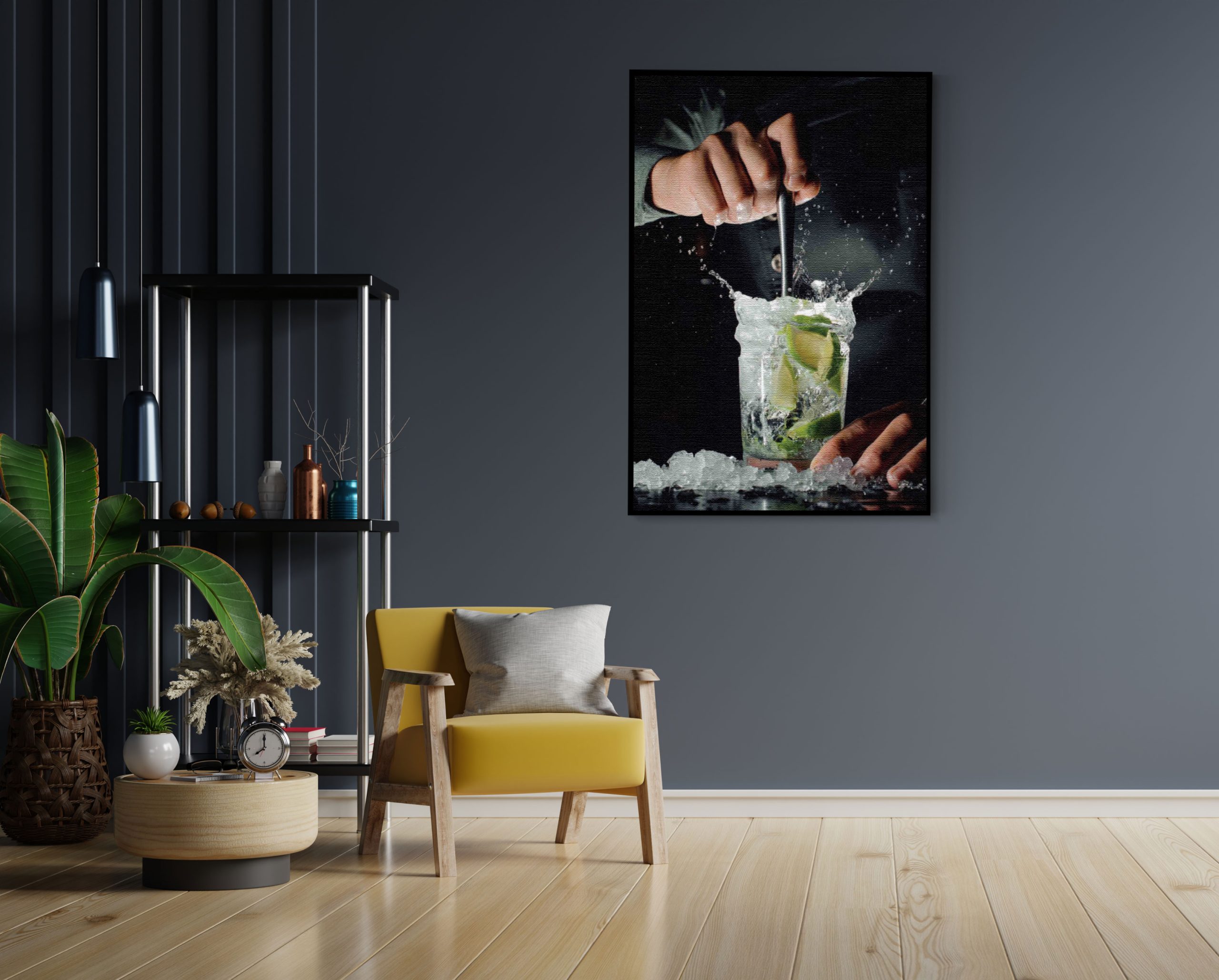 Akoestisch Schilderij Cocktail Bar 02 Rechthoek Verticaal Template 50 70 verticaal eten en drinken 56 3 scaled 1