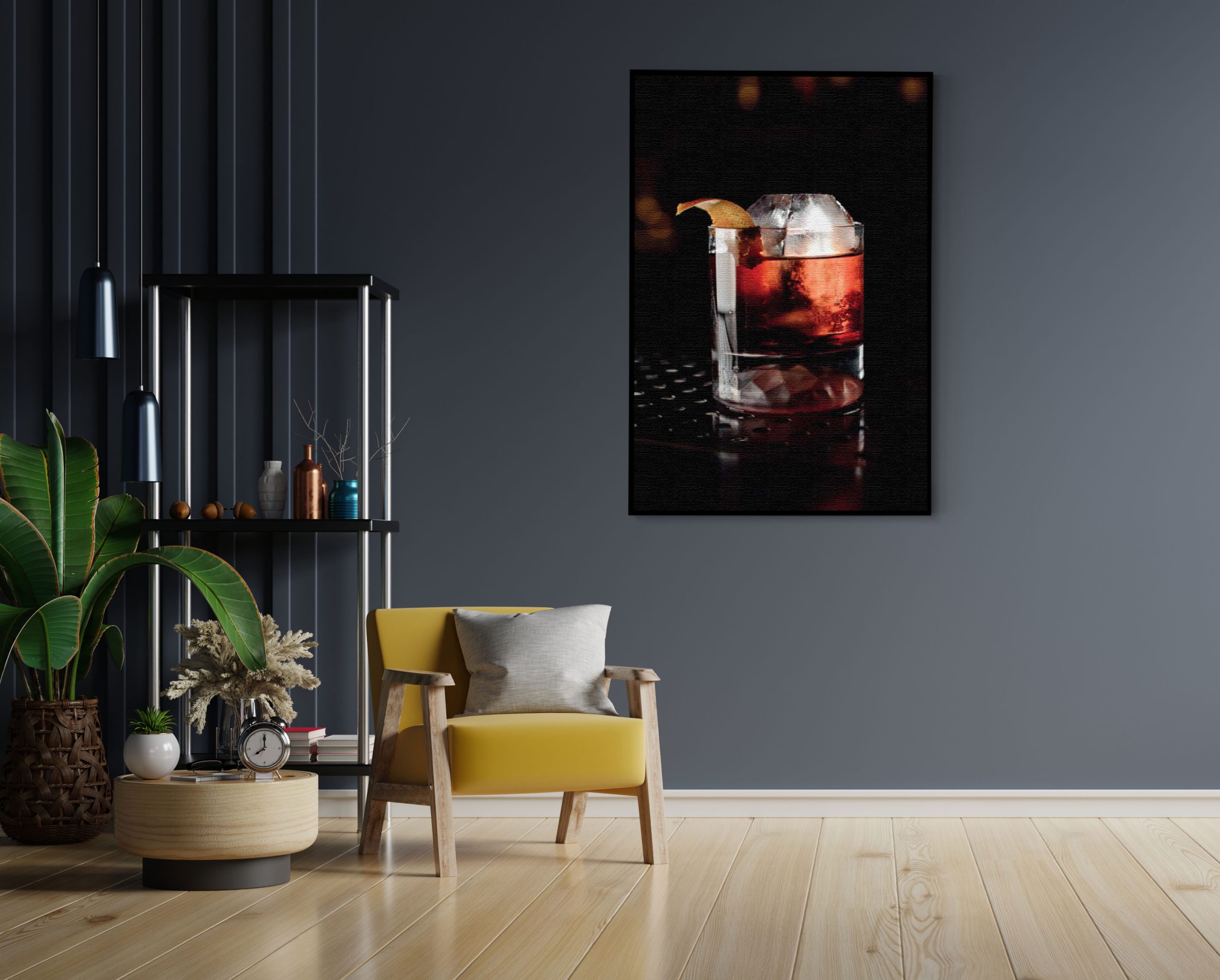 Akoestisch Schilderij Specerijen met Groen Rechthoek Verticaal Template 50 70 verticaal eten en drinken 61 1 scaled 1