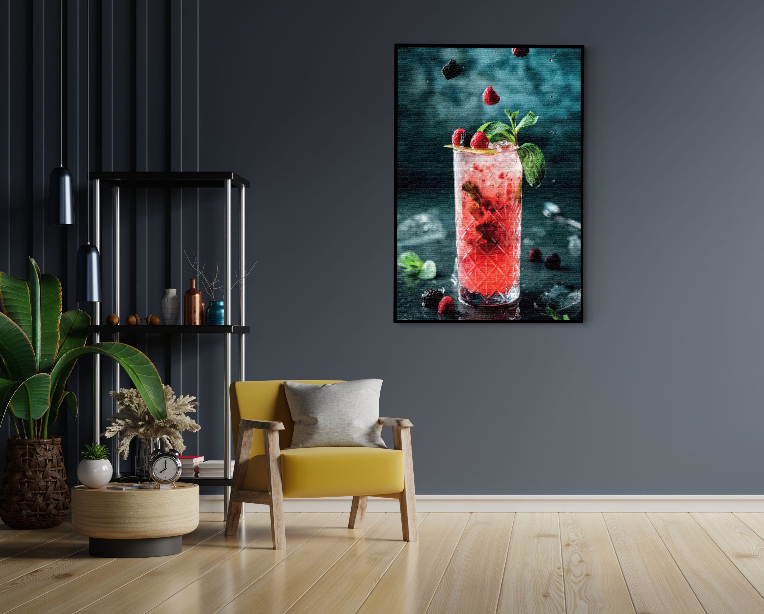 Akoestisch Schilderij Cocktail Bar 04 Rechthoek Verticaal Template 50 70 verticaal eten en drinken 65 1 scaled 1