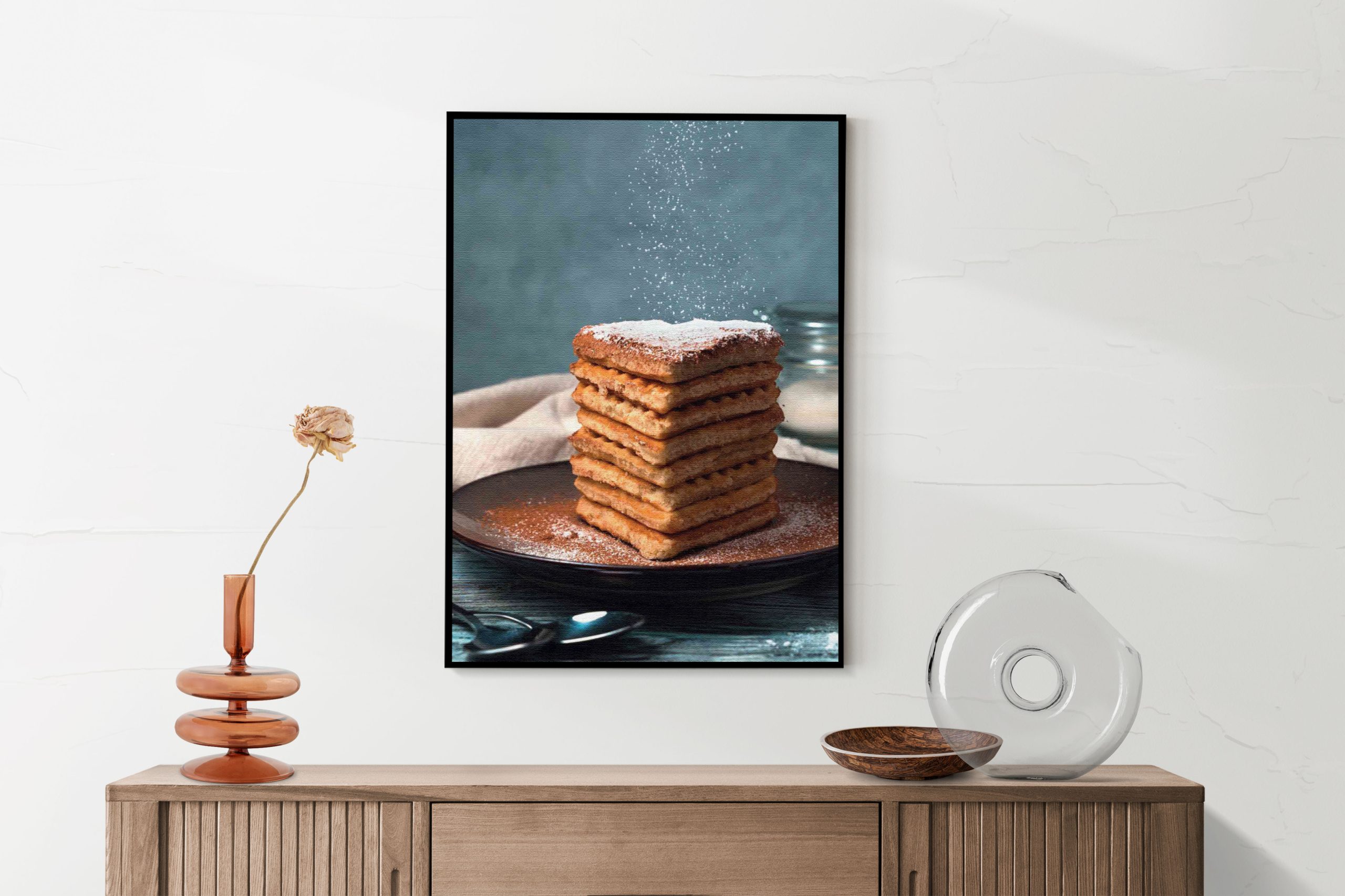 Akoestisch Schilderij Wafels Rechthoek Verticaal Template 50 70 verticaal eten en drinken 68 2 scaled 1