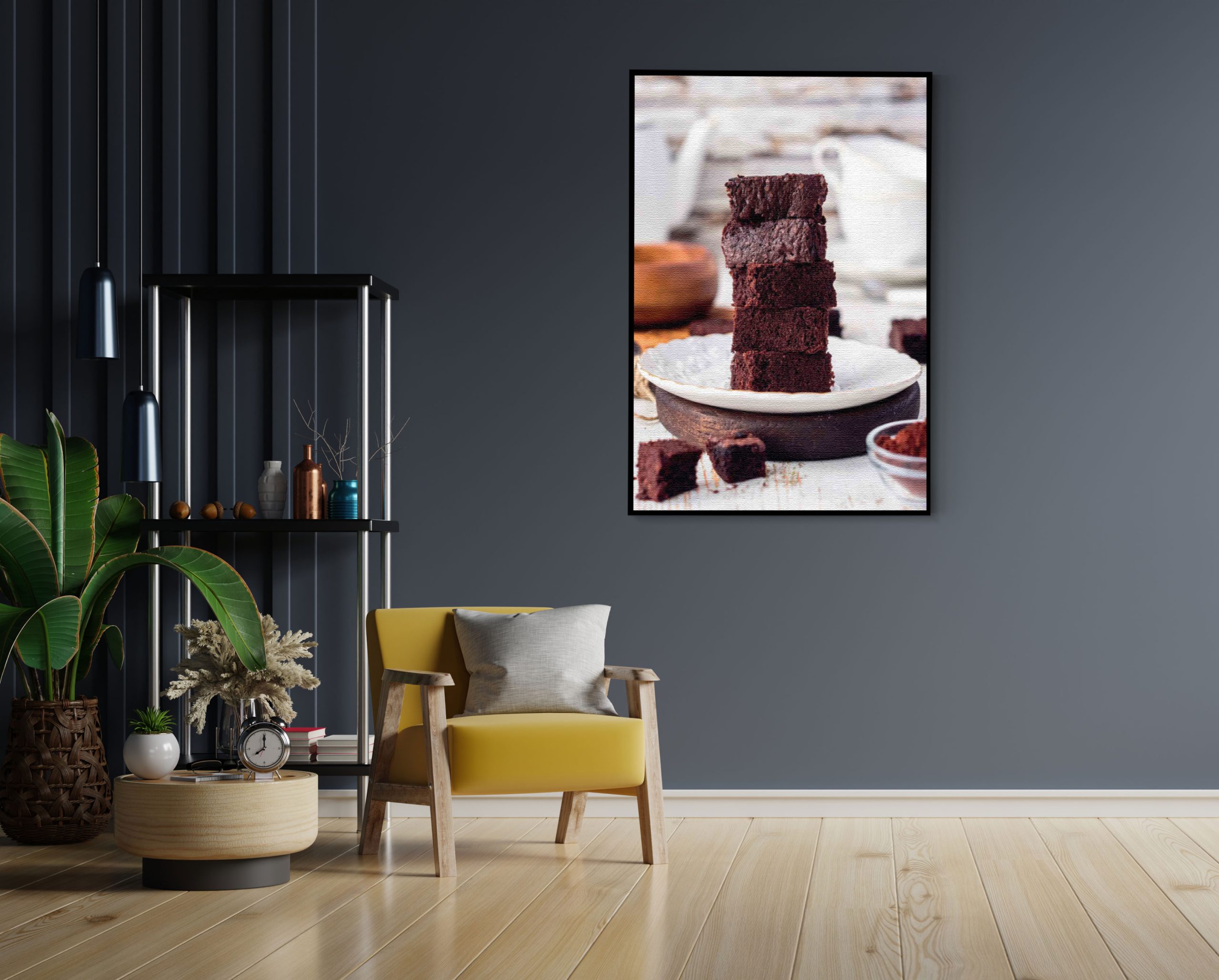 Akoestisch Schilderij Brownies Rechthoek Verticaal Template 50 70 verticaal eten en drinken 69 1 scaled 1