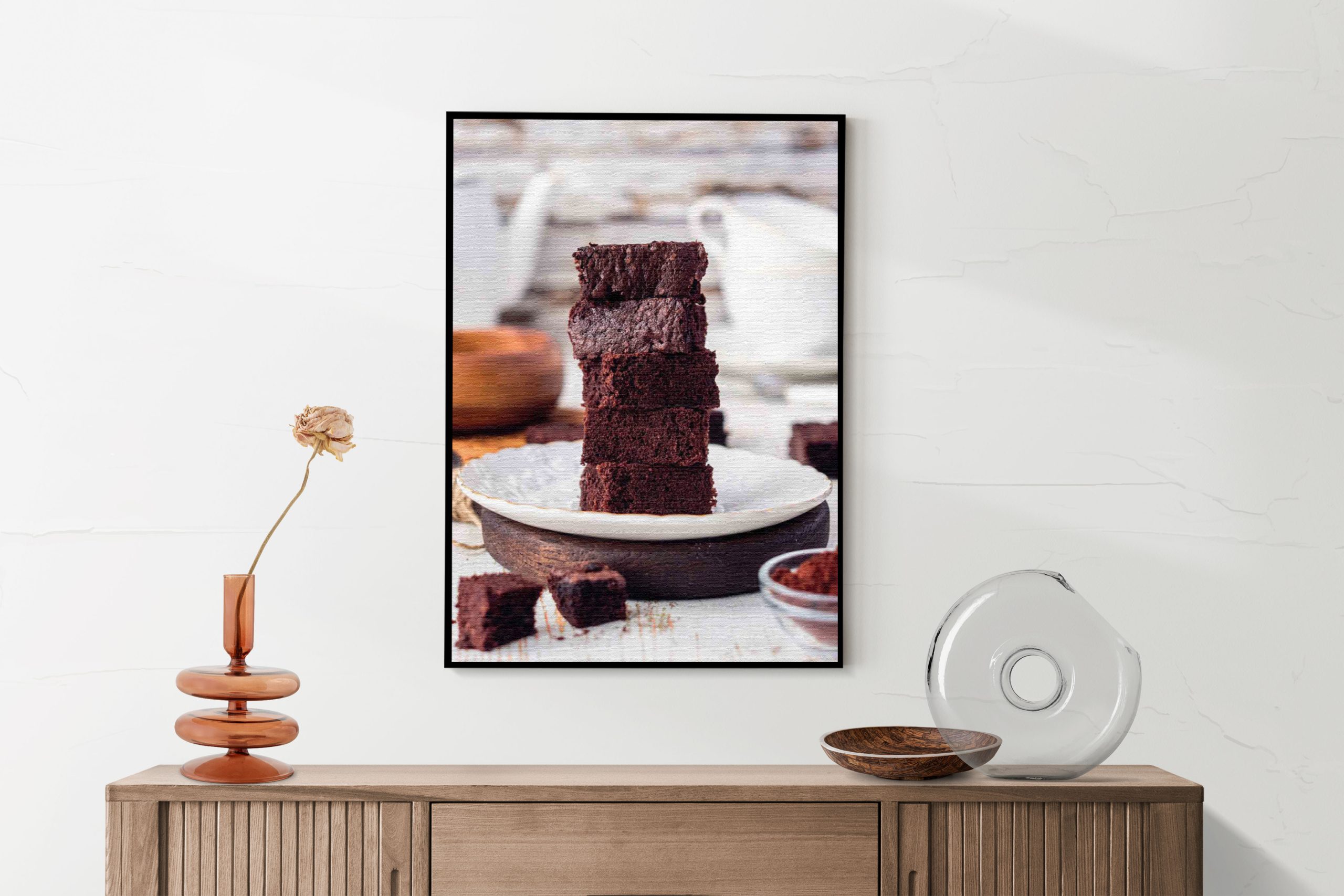 Akoestisch Schilderij Brownies Rechthoek Verticaal Template 50 70 verticaal eten en drinken 69 2 scaled 1