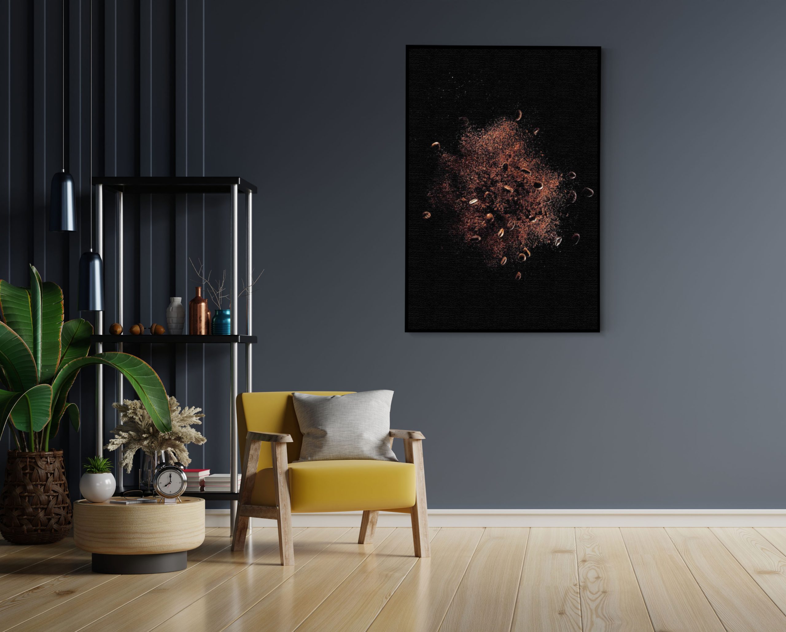 Akoestisch Schilderij Specerijen met Groen Rechthoek Verticaal Template 50 70 verticaal eten en drinken 70 1 scaled 1