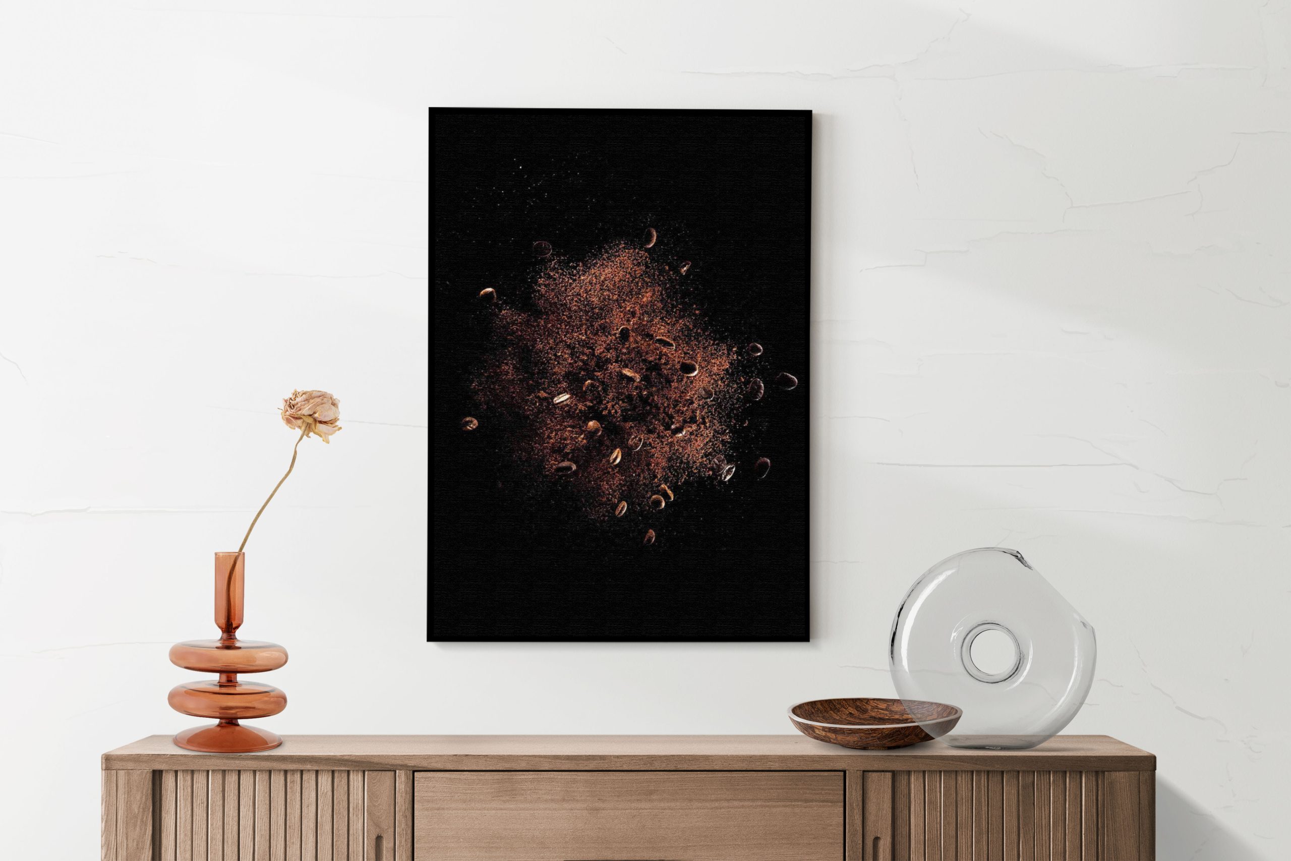 Akoestisch Schilderij Specerijen met Groen Rechthoek Verticaal Template 50 70 verticaal eten en drinken 70 2 scaled 1