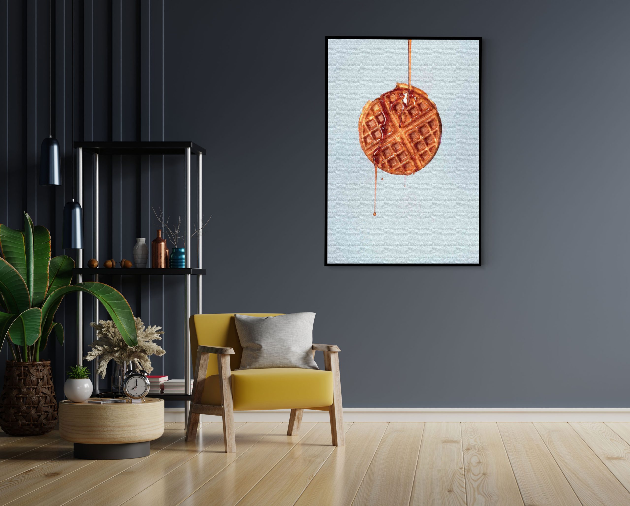 Akoestisch Schilderij Specerijen met Groen Rechthoek Verticaal Template 50 70 verticaal eten en drinken 72 1 scaled 1