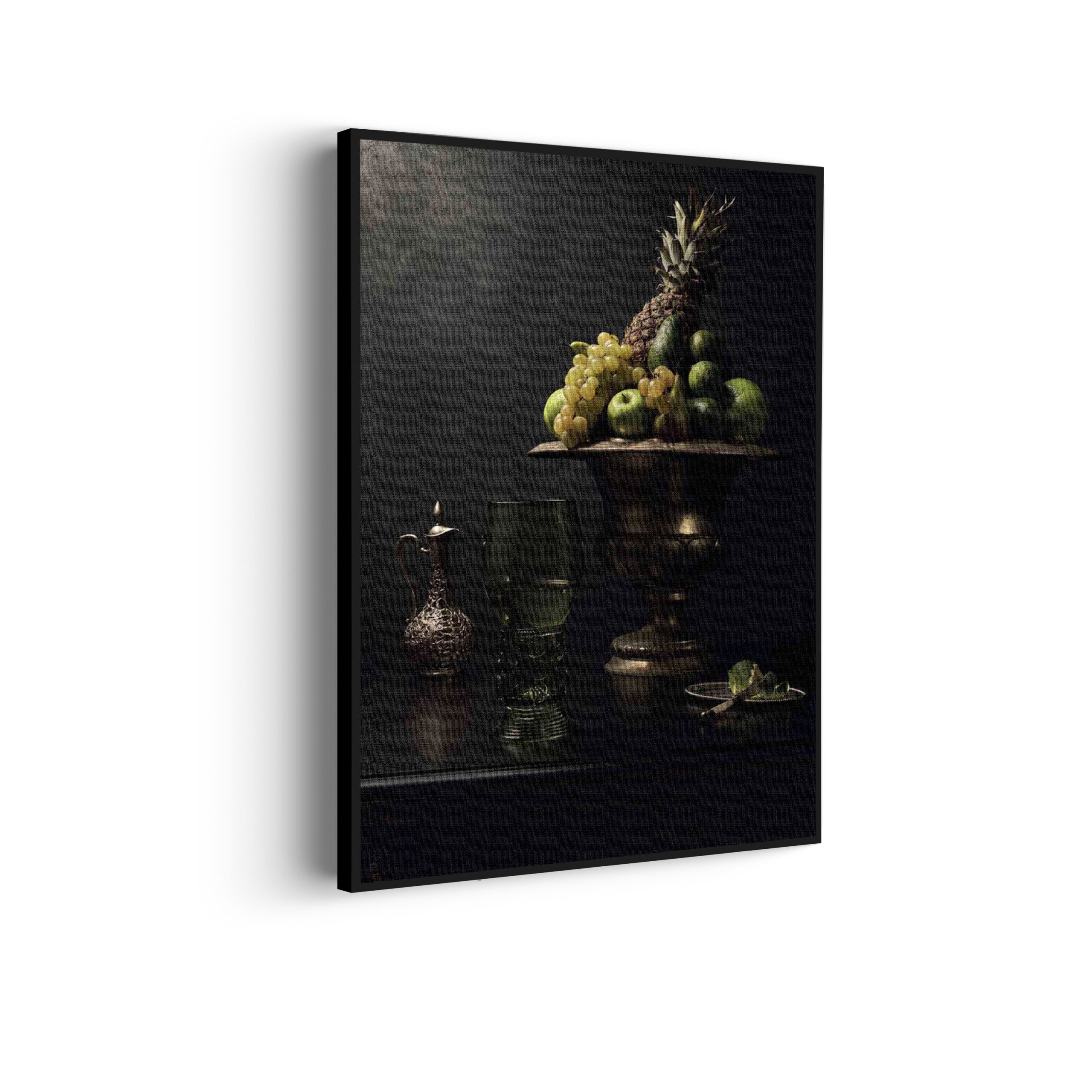 Akoestisch Schilderij Specerijen met Groen Rechthoek Verticaal Template 50 70 verticaal eten en drinken 75 scaled 1