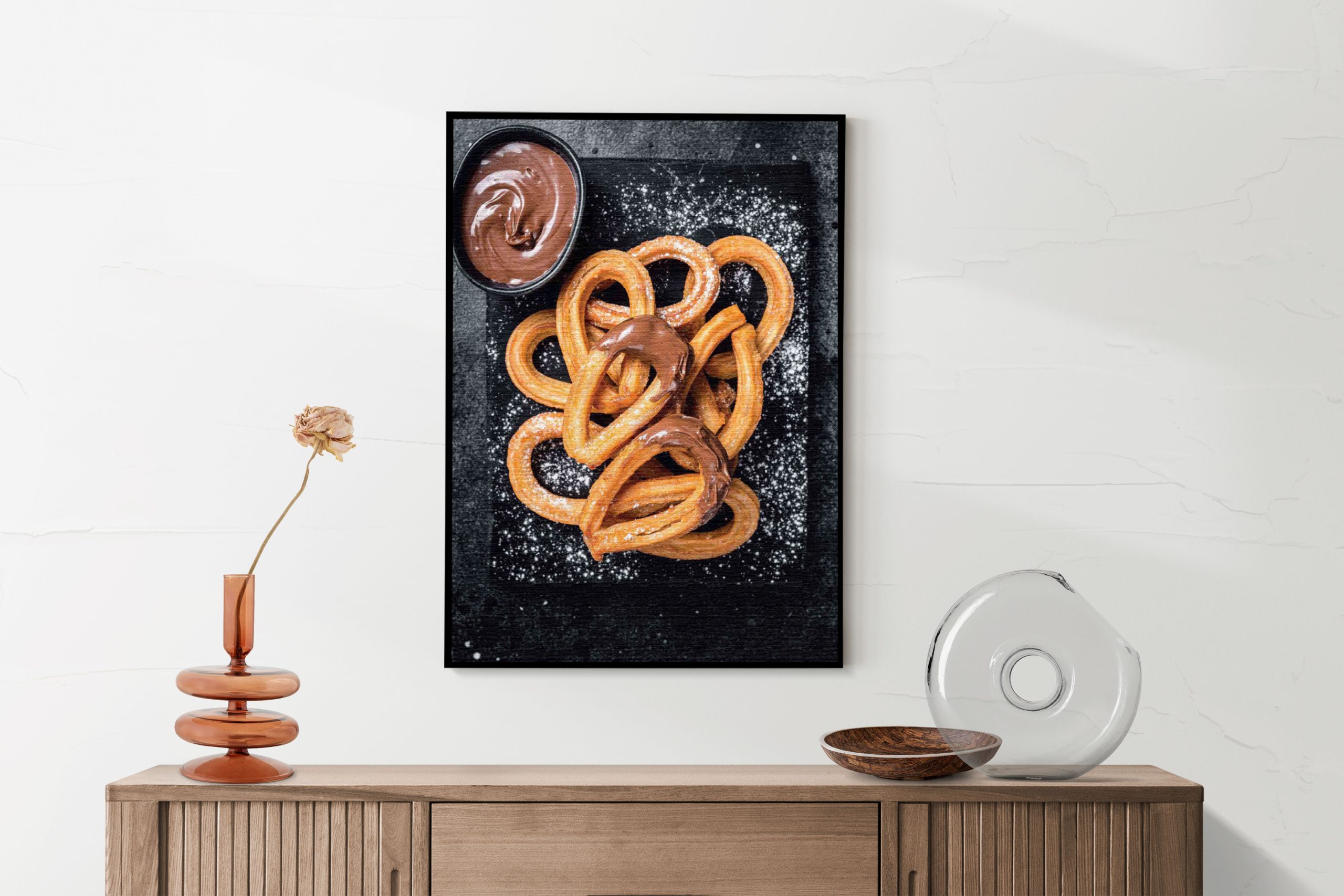 Akoestisch Schilderij Specerijen met Groen Rechthoek Verticaal Template 50 70 verticaal eten en drinken 76 2 scaled 1